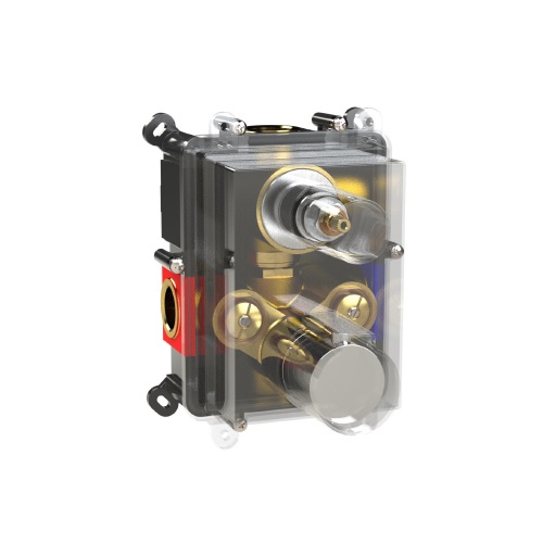 Mostra il prodotto Revolution | 2 Outlet Thermostatic Shower Mixer del produttore BAGNODESIGN