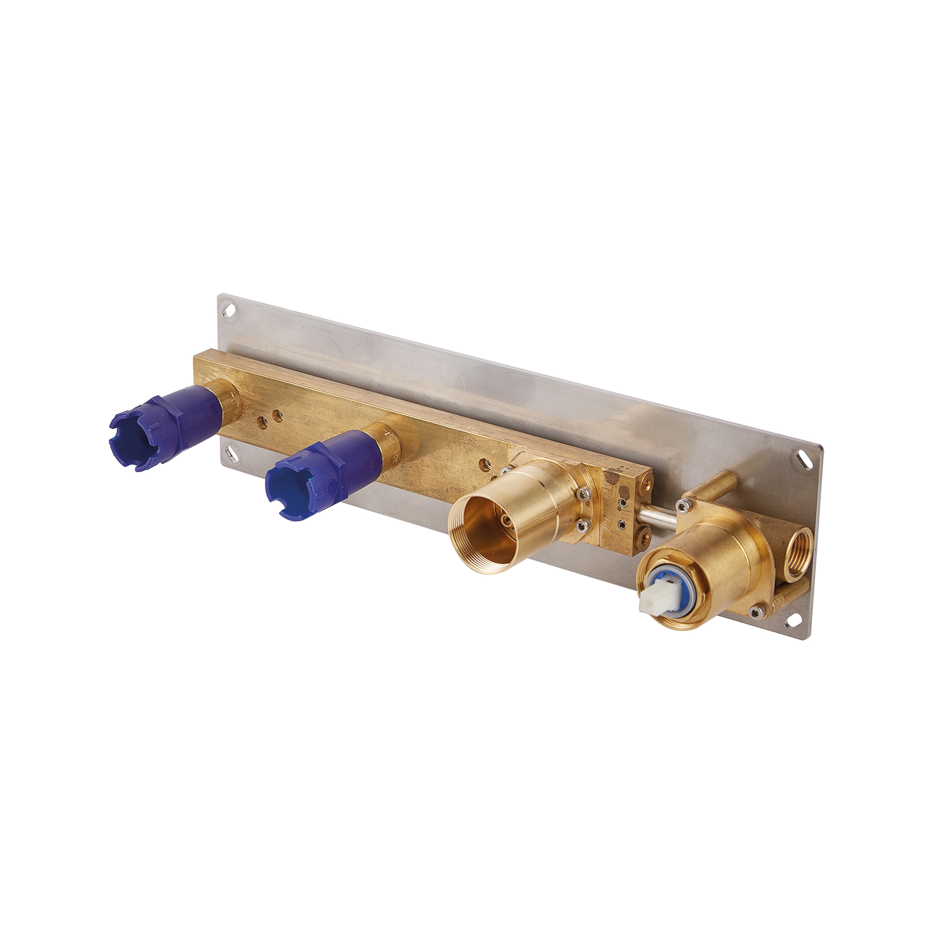 Display product Universal Concealed Part For 4 Hole Bath Shower Mixer Without Hand Shower from manufacturer BAGNODESIGN