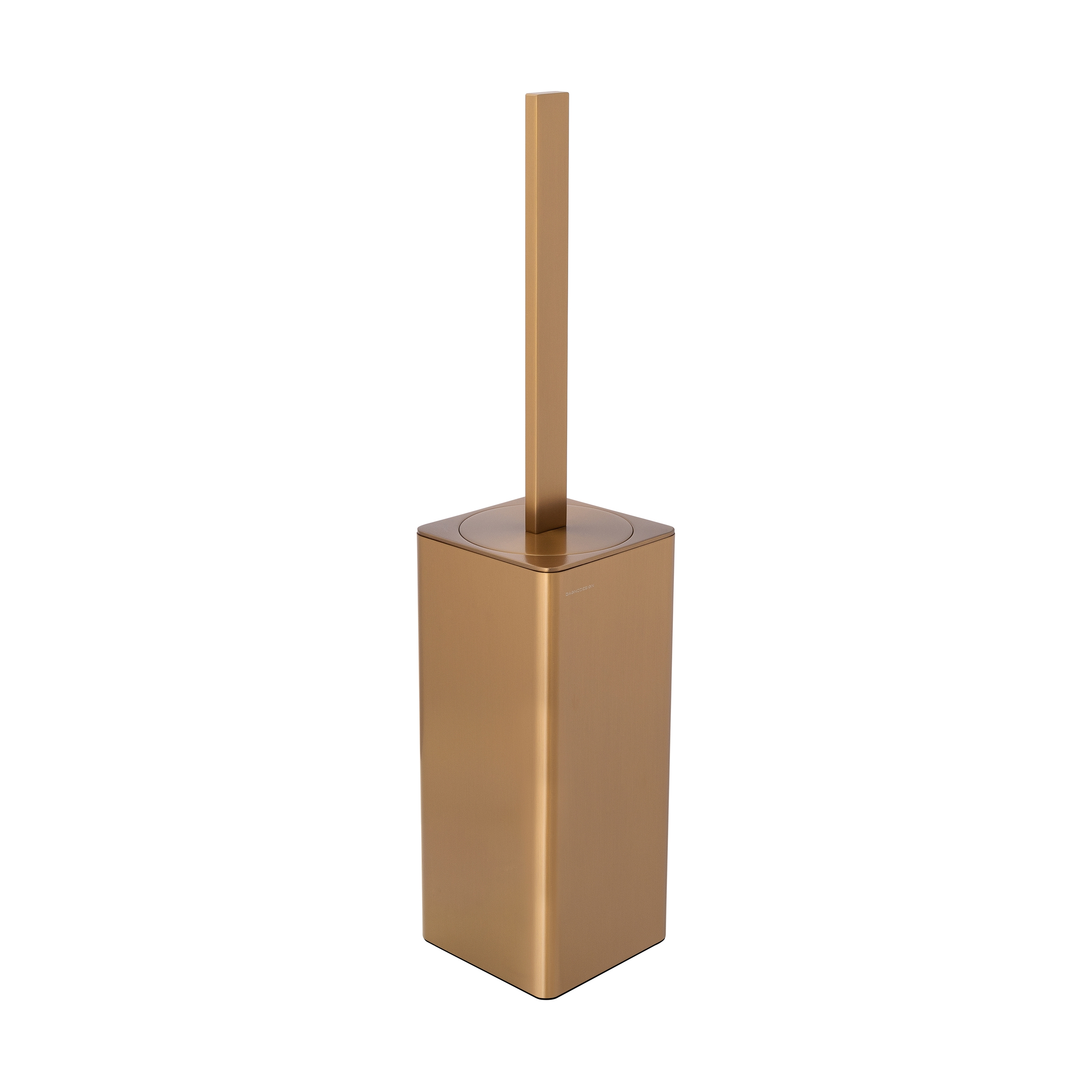 Universal Square Freestanding/Wall Mounted Toilet Brush And Holder