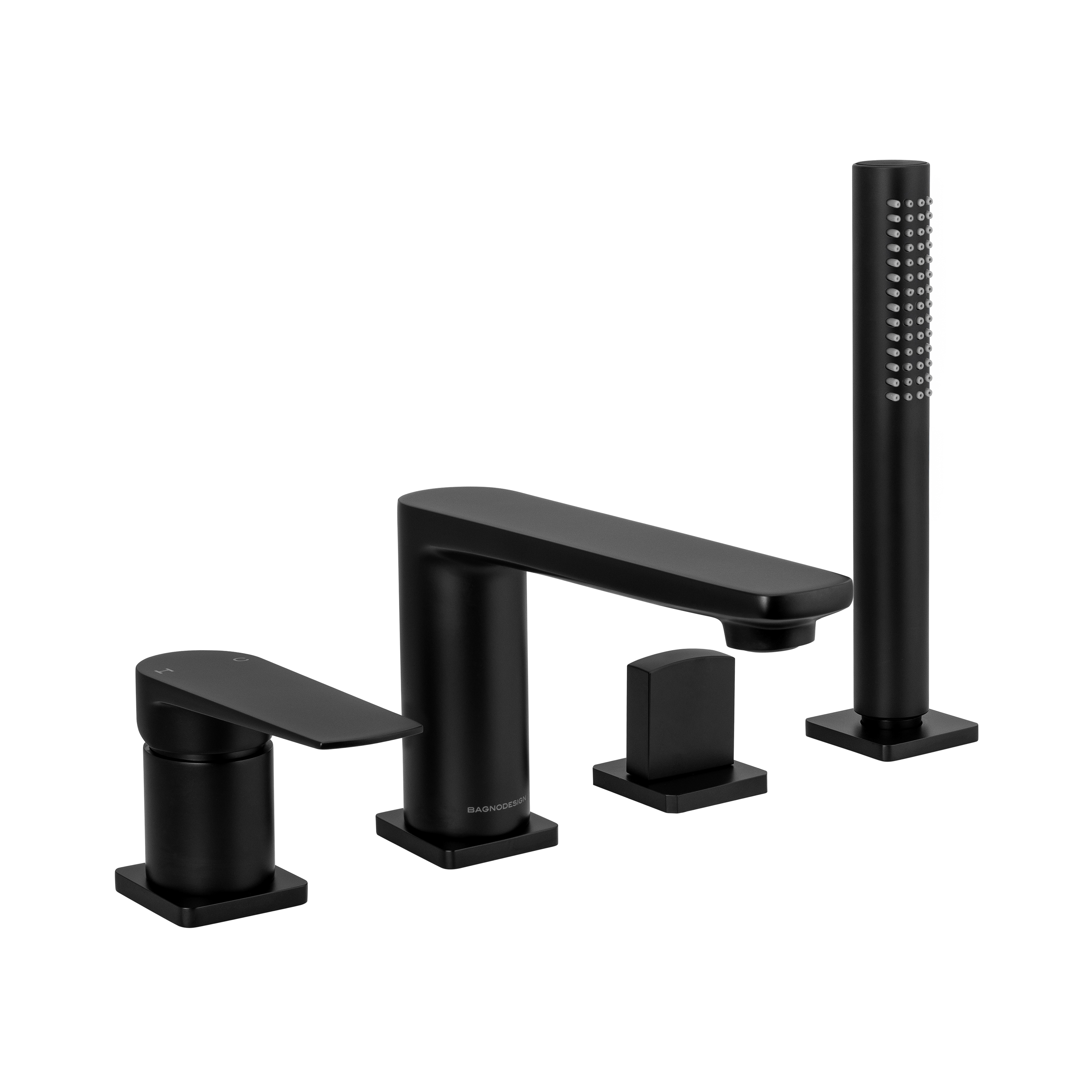 Vitesse | 4 Hole Bath Shower Mixer With Hand Shower