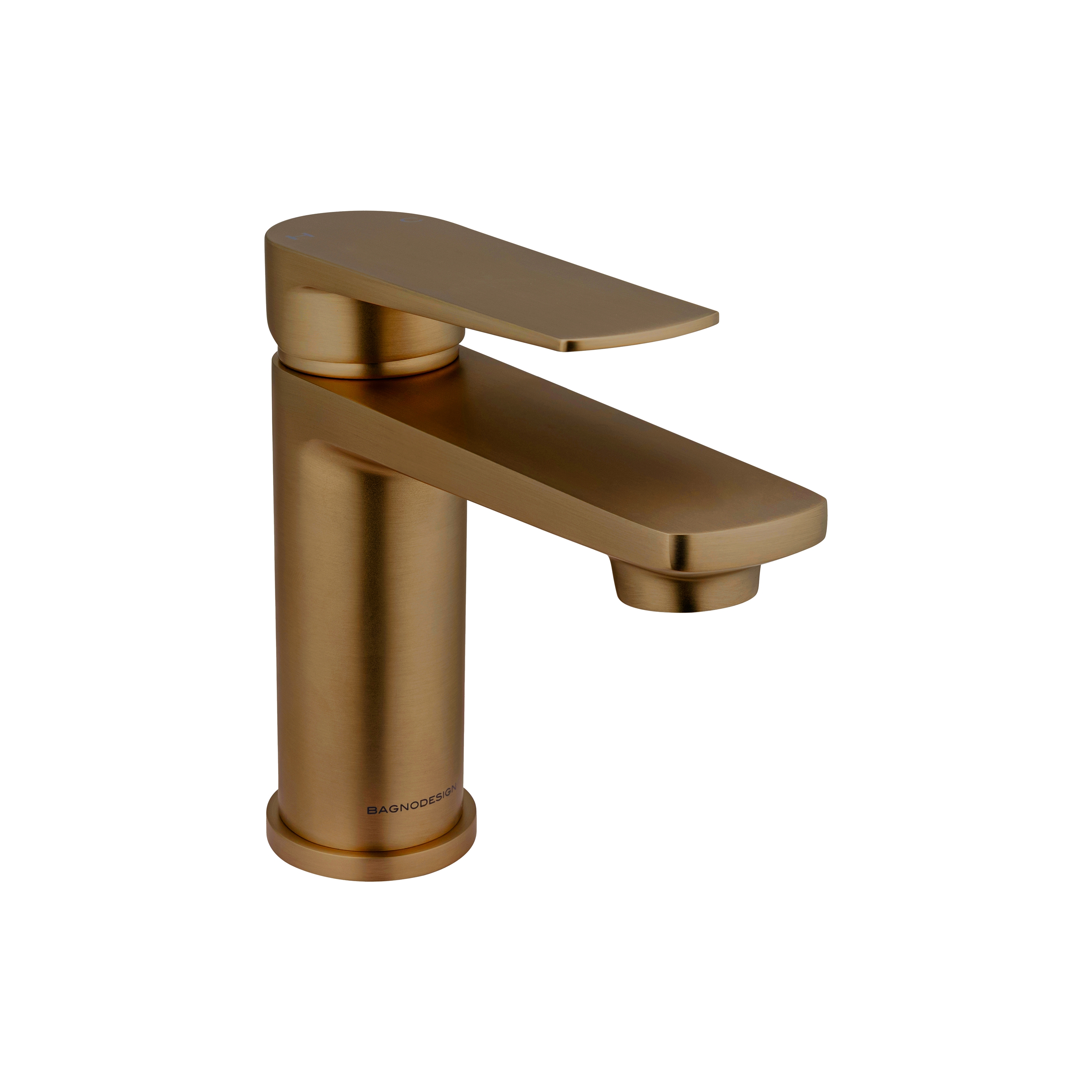 Vitesse | Deck Mounted Mono Smooth Bodied Basin Mixer Without Waste