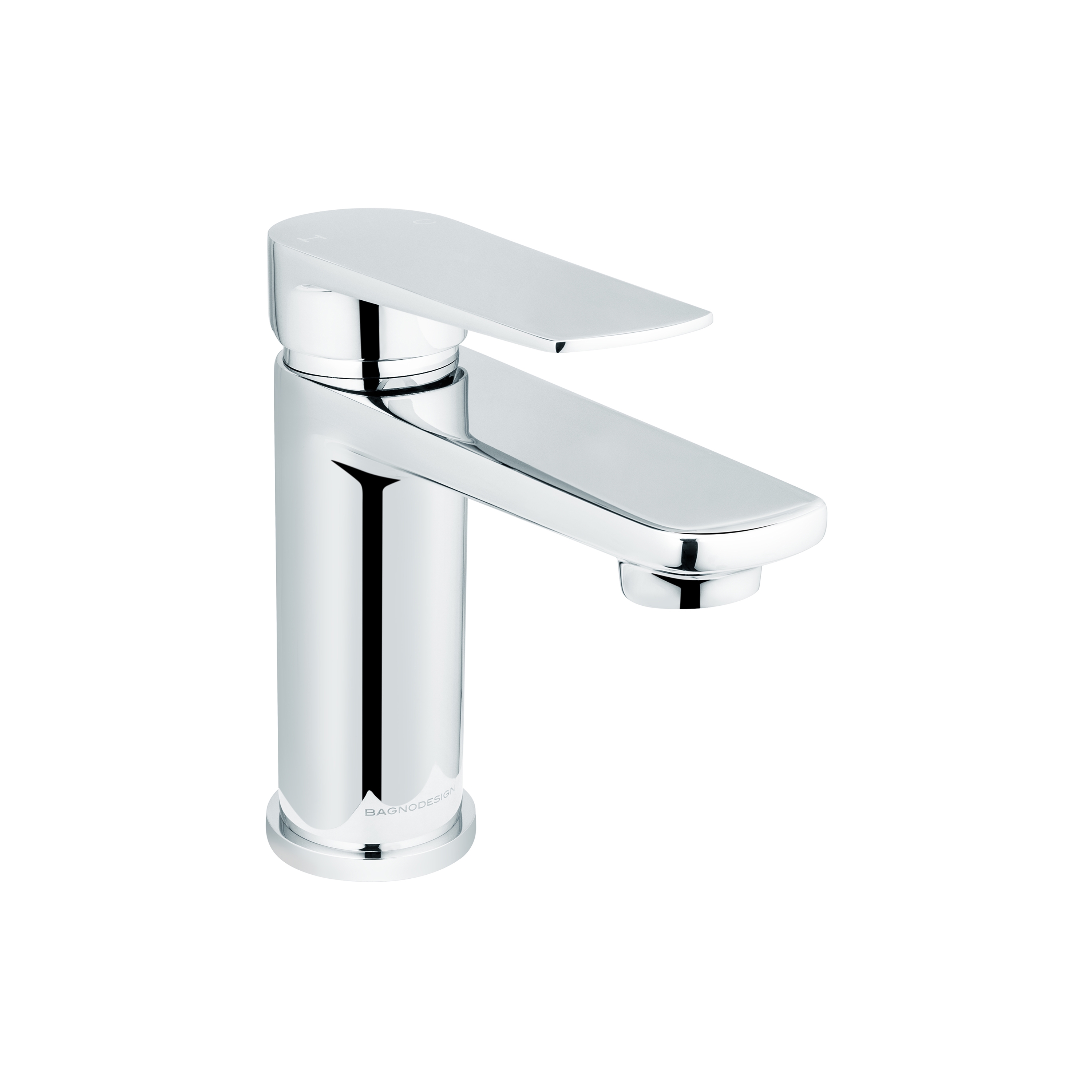 Mostra il prodotto Vitesse | Deck Mounted Mono Smooth Bodied Basin Mixer Without Waste del produttore BAGNODESIGN