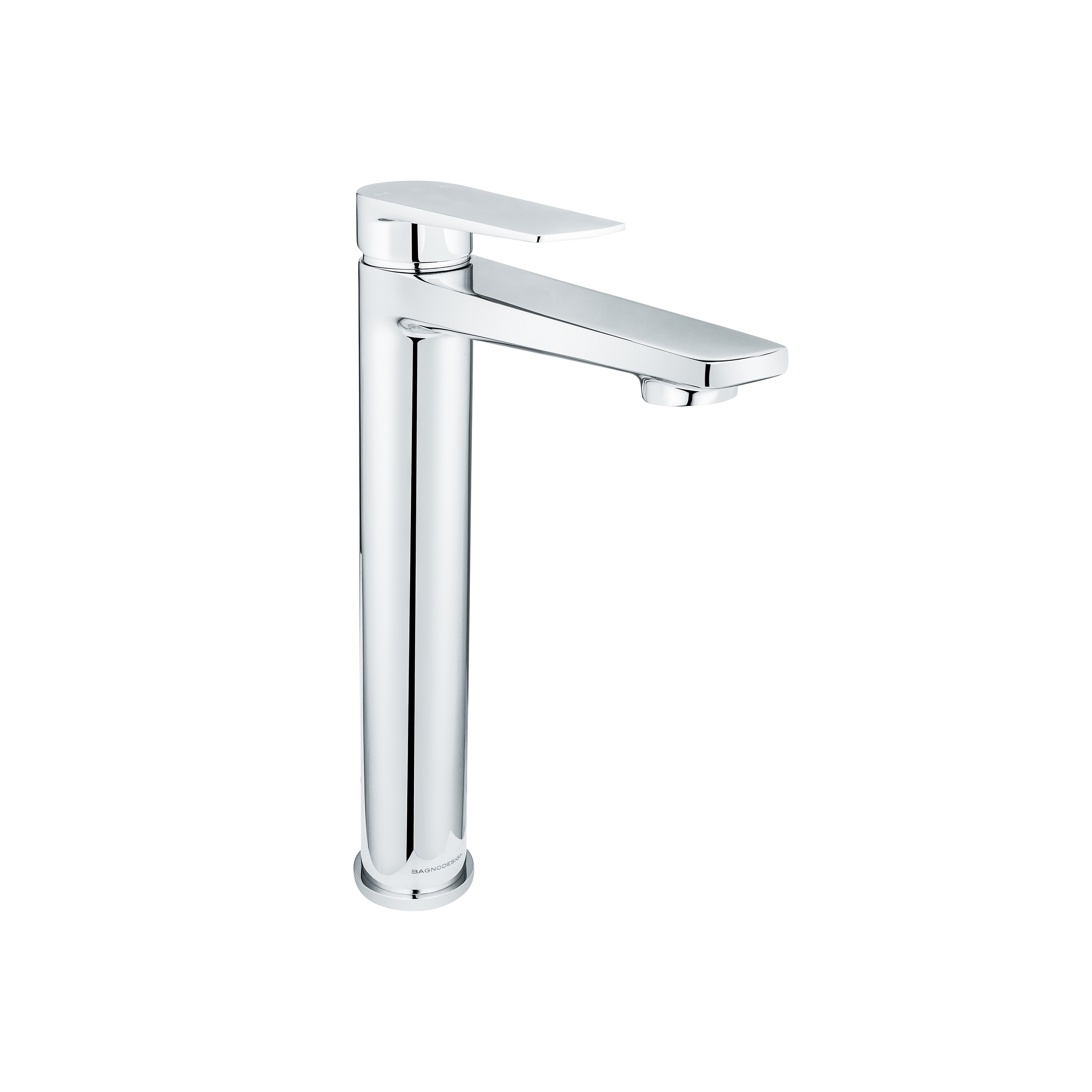 Vitesse | Deck Mounted Mono Tall Smooth Bodied Basin Mixer Without Waste