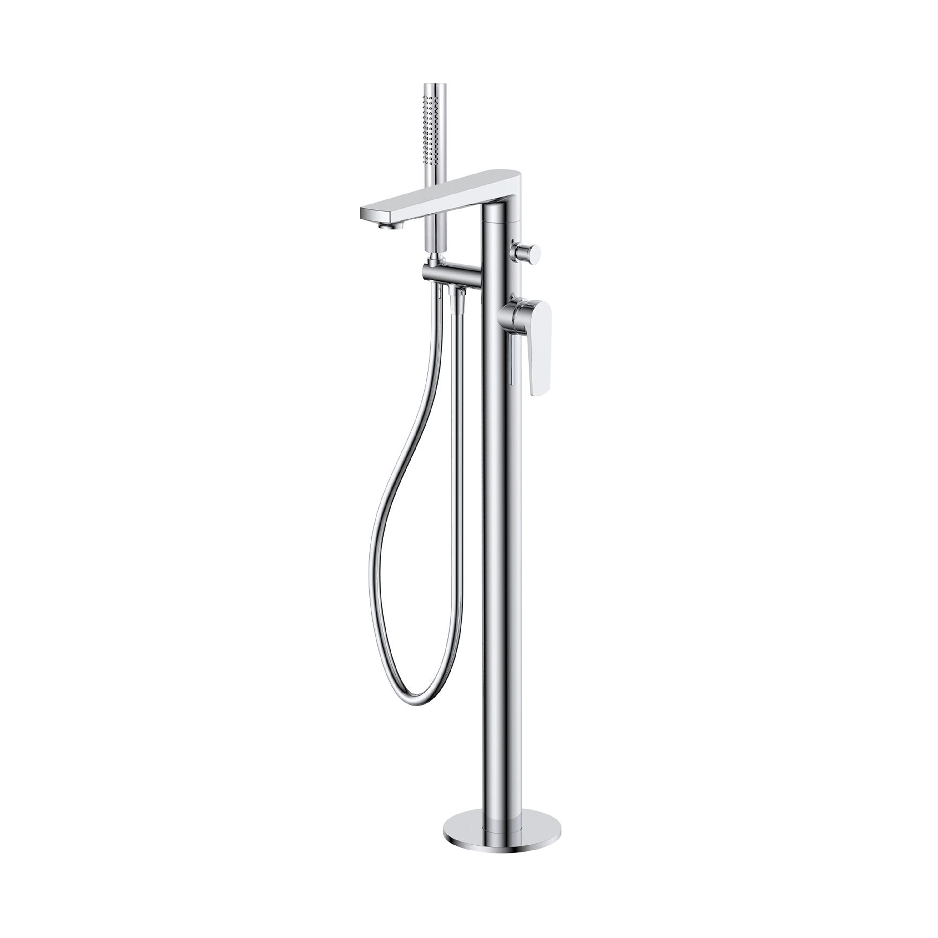 Display product Vitesse | Floor Mounted Bath Mixer With Hand Shower from manufacturer BAGNODESIGN