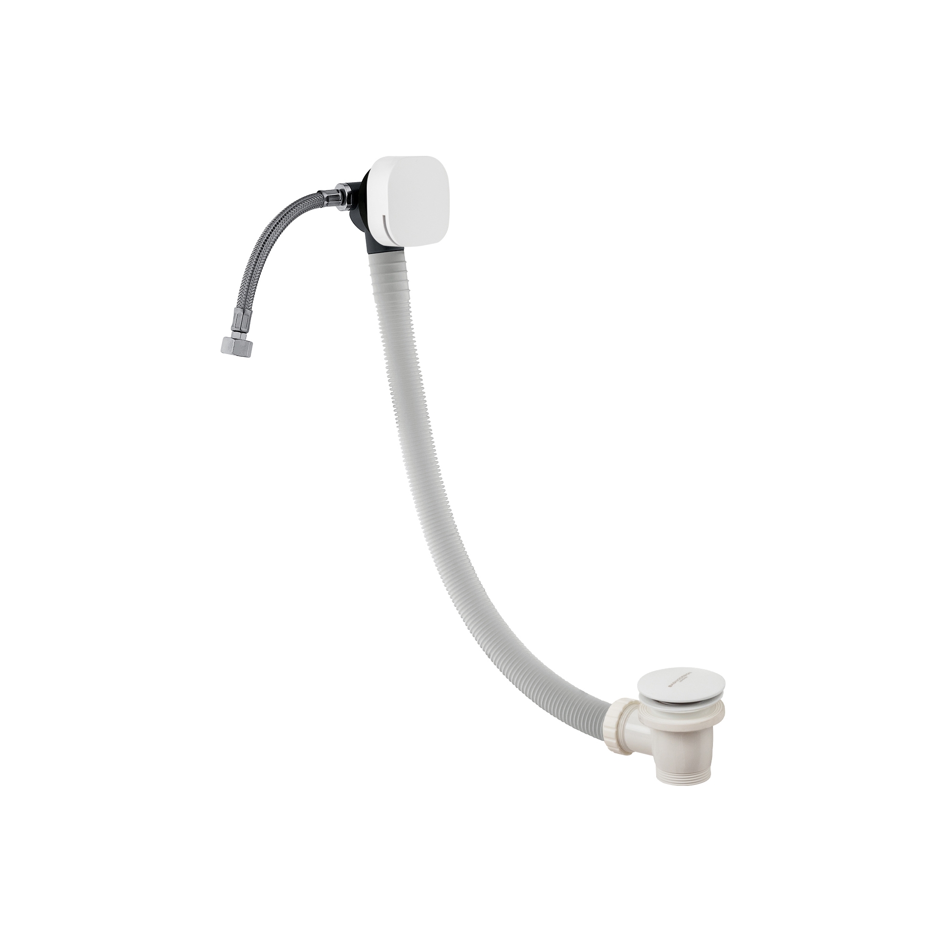 Zephyr | Bath Filler with Push Type Waste