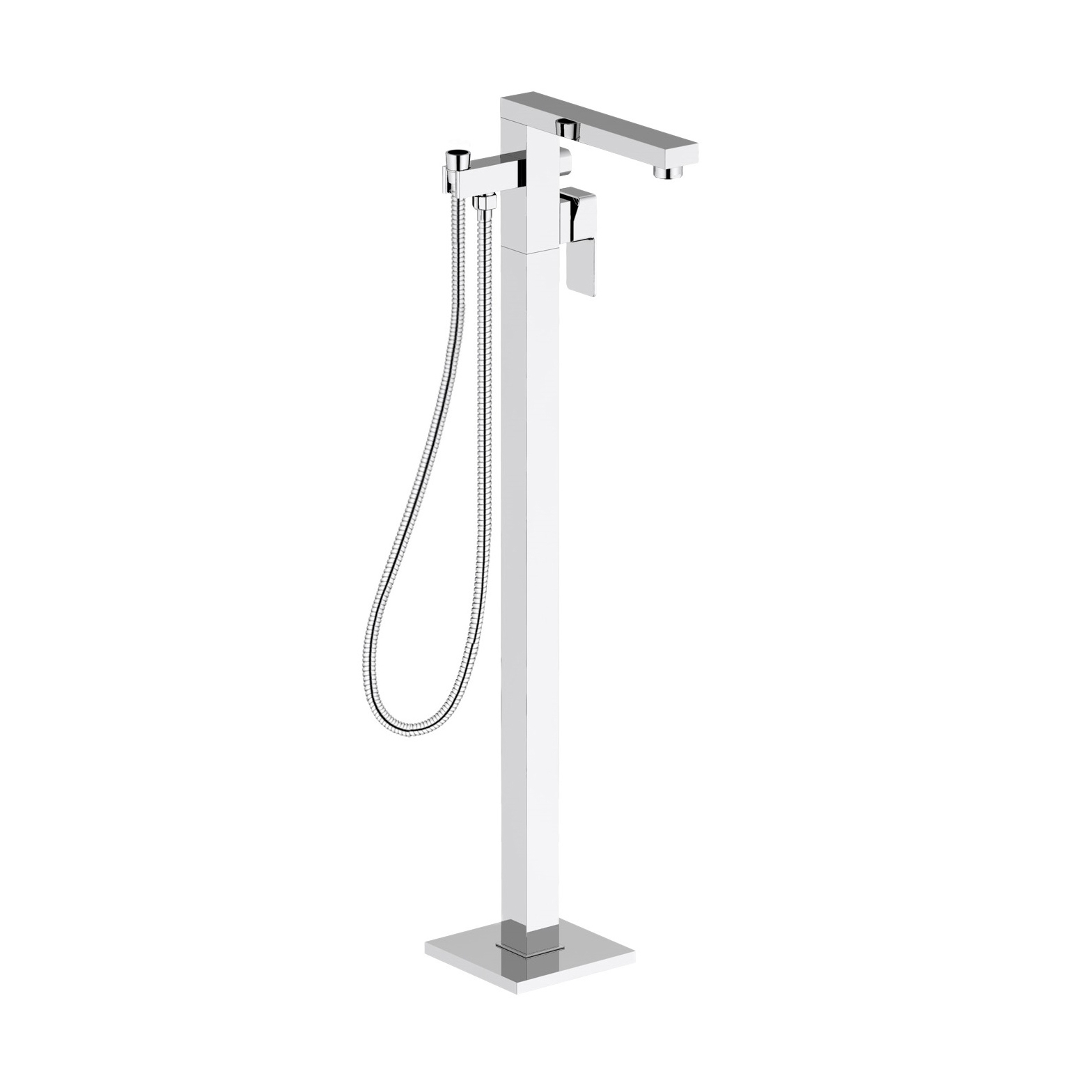 Afficher le produit Zephyr | Floor Mounted Bath Mixer Chrome du fabricant BAGNODESIGN