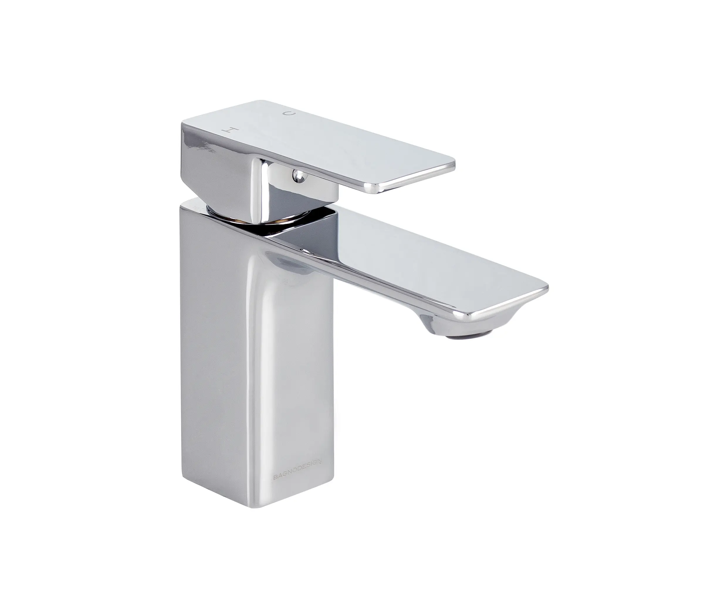 BAGNODESIGN - Zephyr | Mono Smooth Bodied Basin Mixer