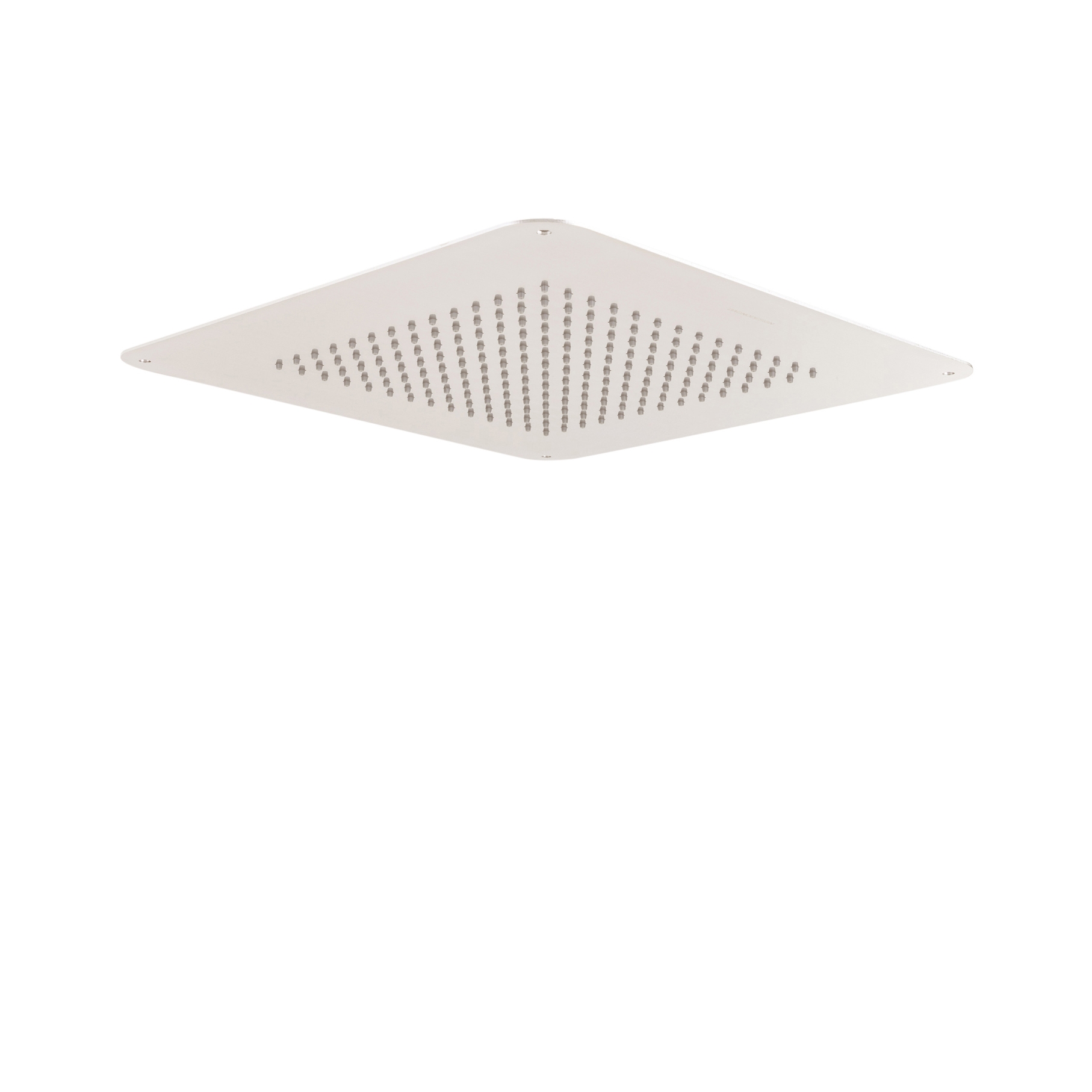 Zephyr | Recessed Shower Head 400x400mm Brushed Nickel