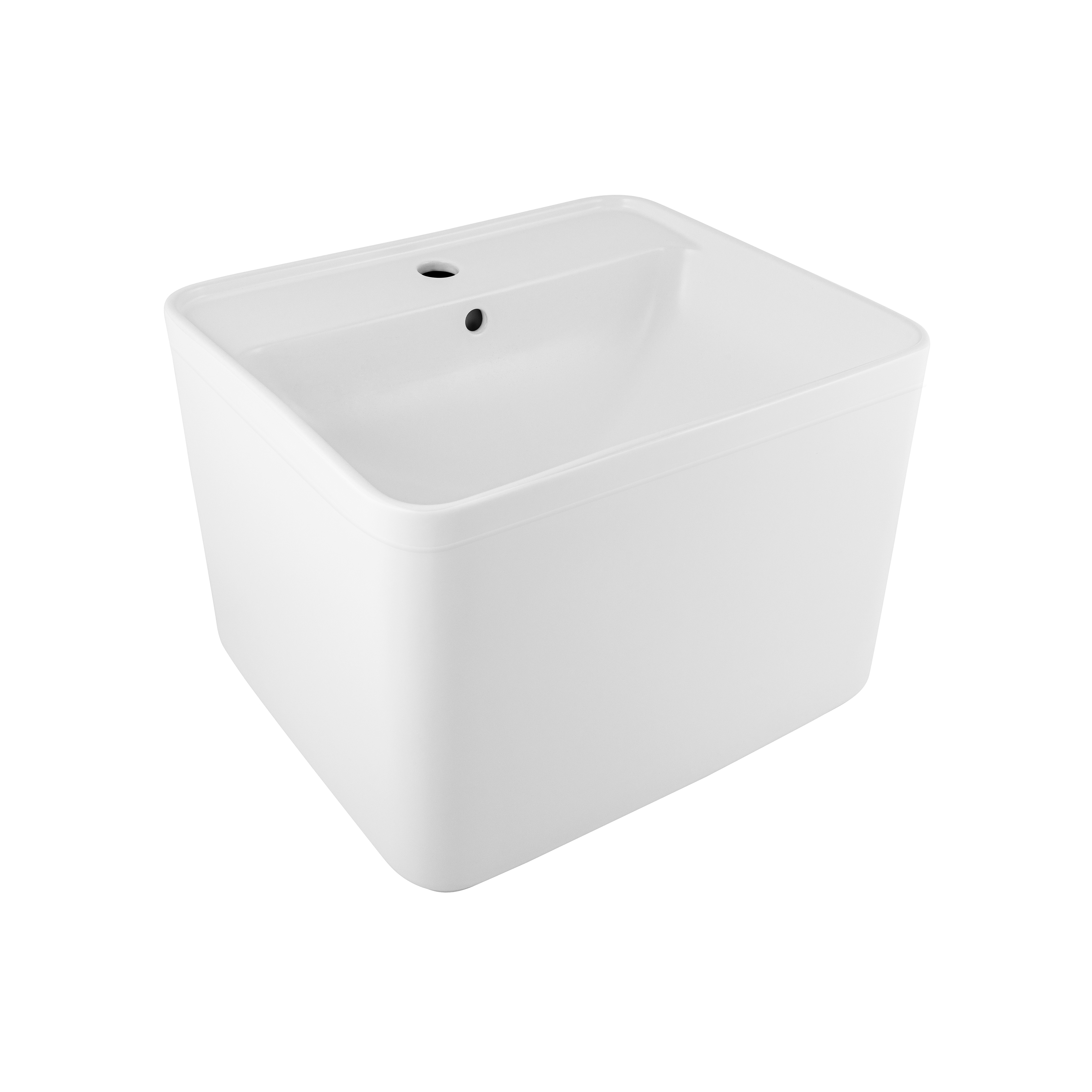 Zephyr | Wall Mounted Wash Basin With Overflow
