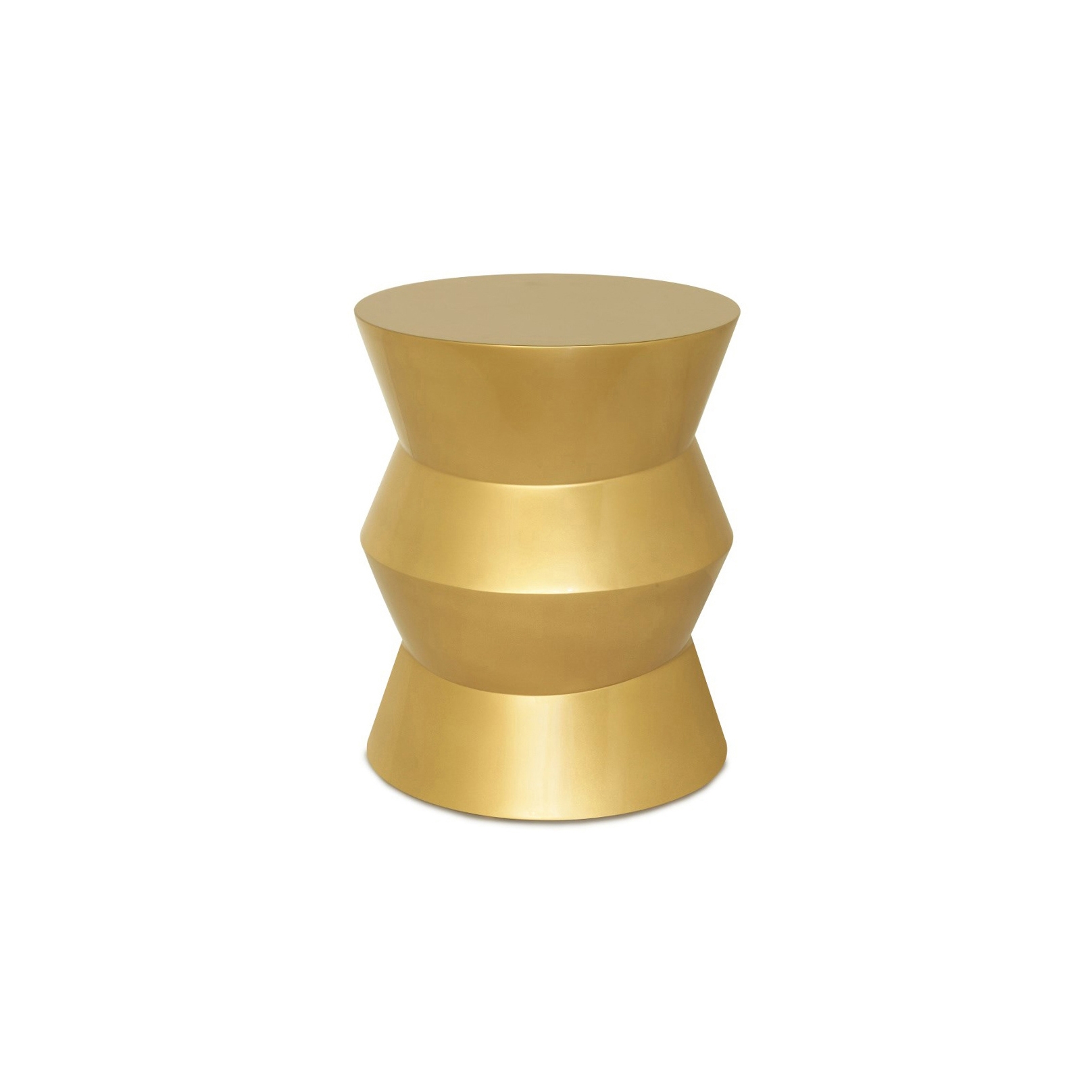 Display product Bop End Table, Gold from manufacturer Oggetti