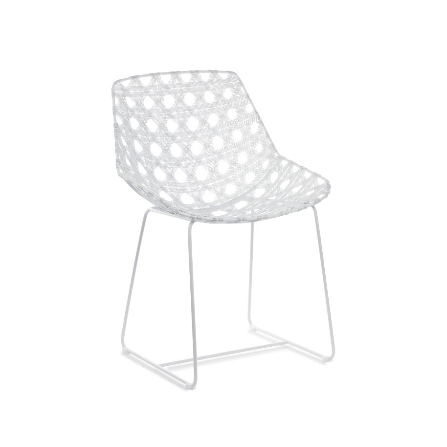 Display product Octa Side Chair, White from manufacturer Oggetti