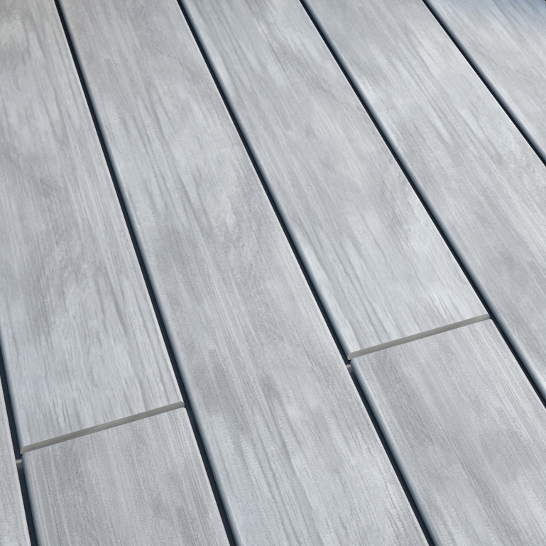 Display product Atmosphere | Brushed Decking board - Ushuaïa Grey from manufacturer Silvadec