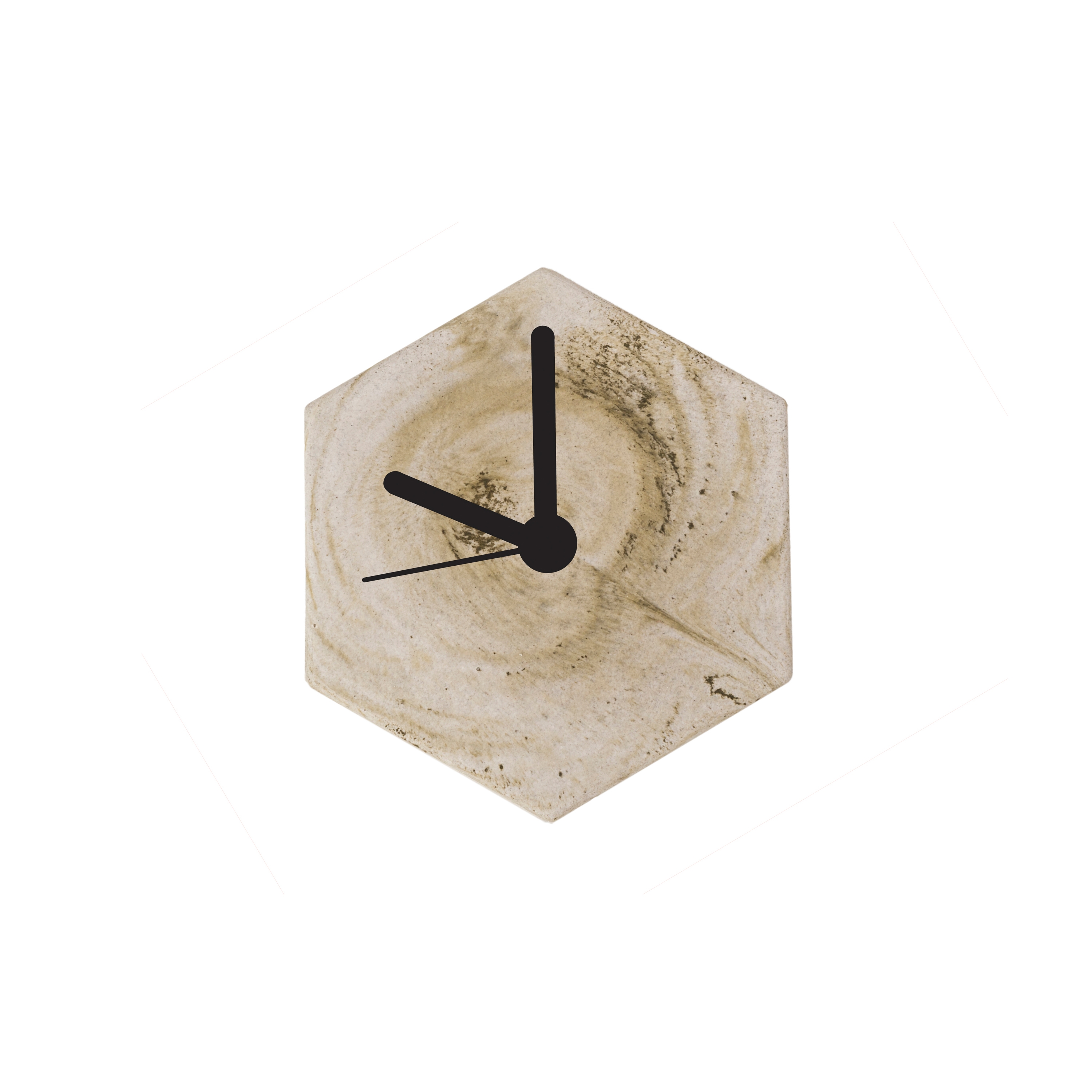 Display product MonoClock | Concrete Light Grey from manufacturer Valence Design