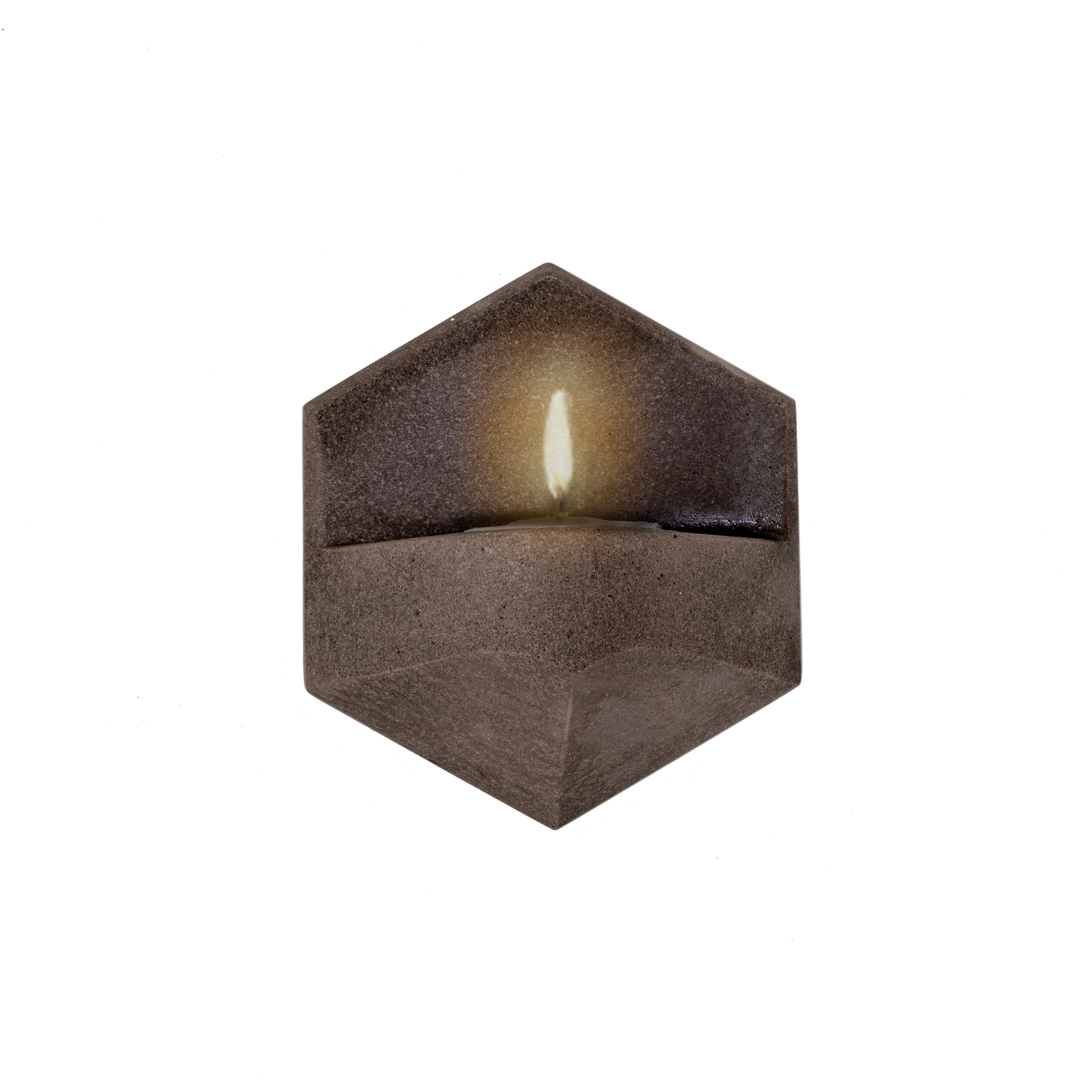 Display product MonoFlame | Concrete Dark Grey from manufacturer Valence Design