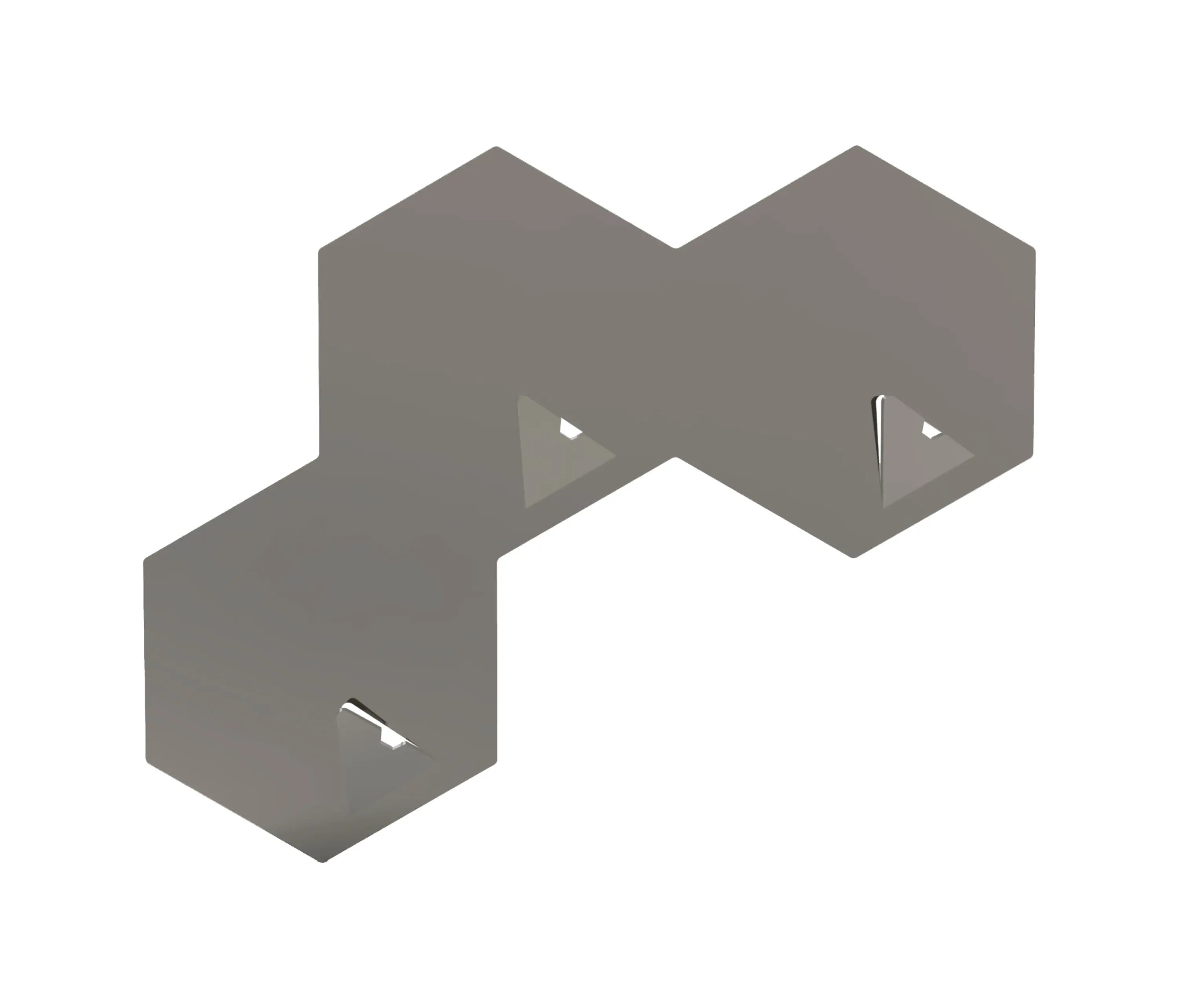 Valence Design - TriHook | Stone Grey