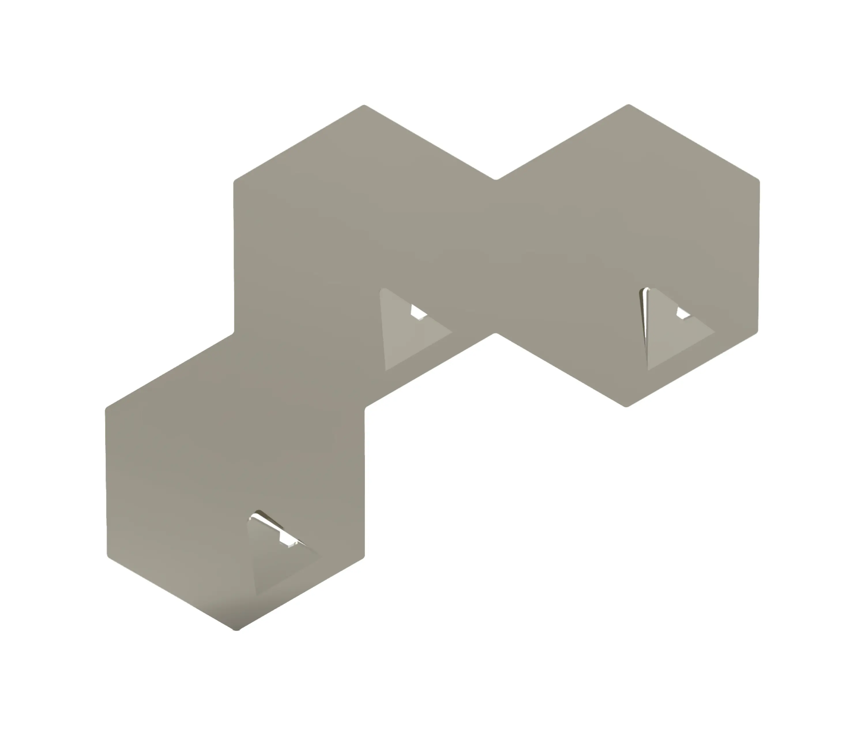 Valence Design - TriHook | Pebble Grey