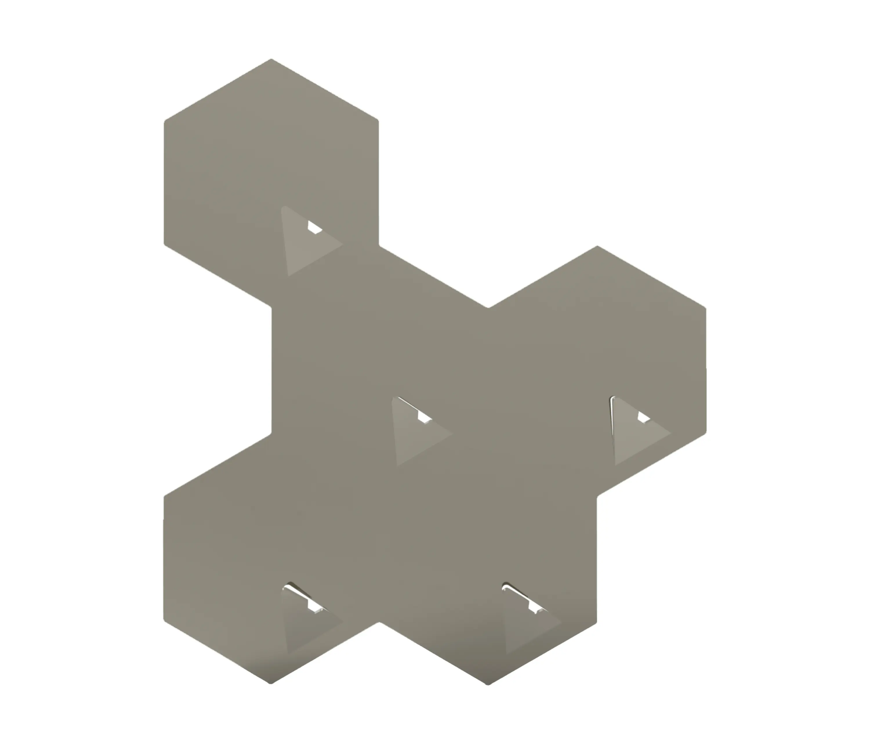 Valence Design - PentaHook | Pebble Grey