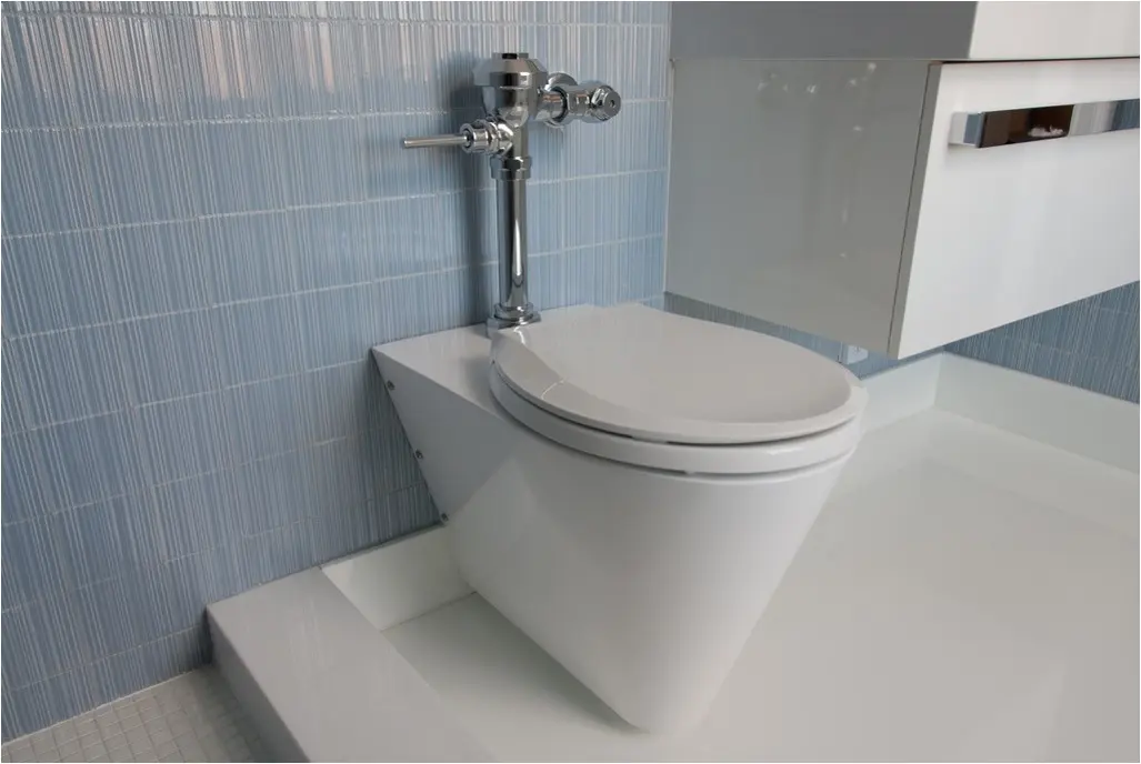 Neo-Metro - Mini Loo Wall Hung Toilet Configured for In-Wall Flushing System