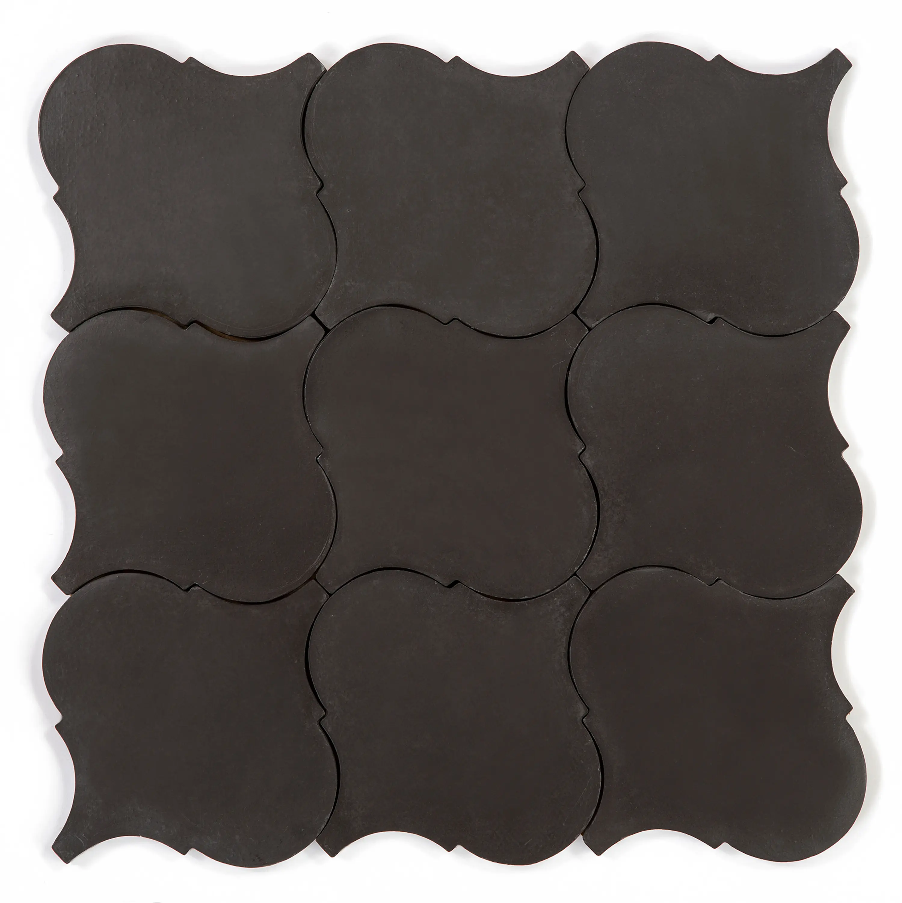 Granada Tile - Arabesque - Black