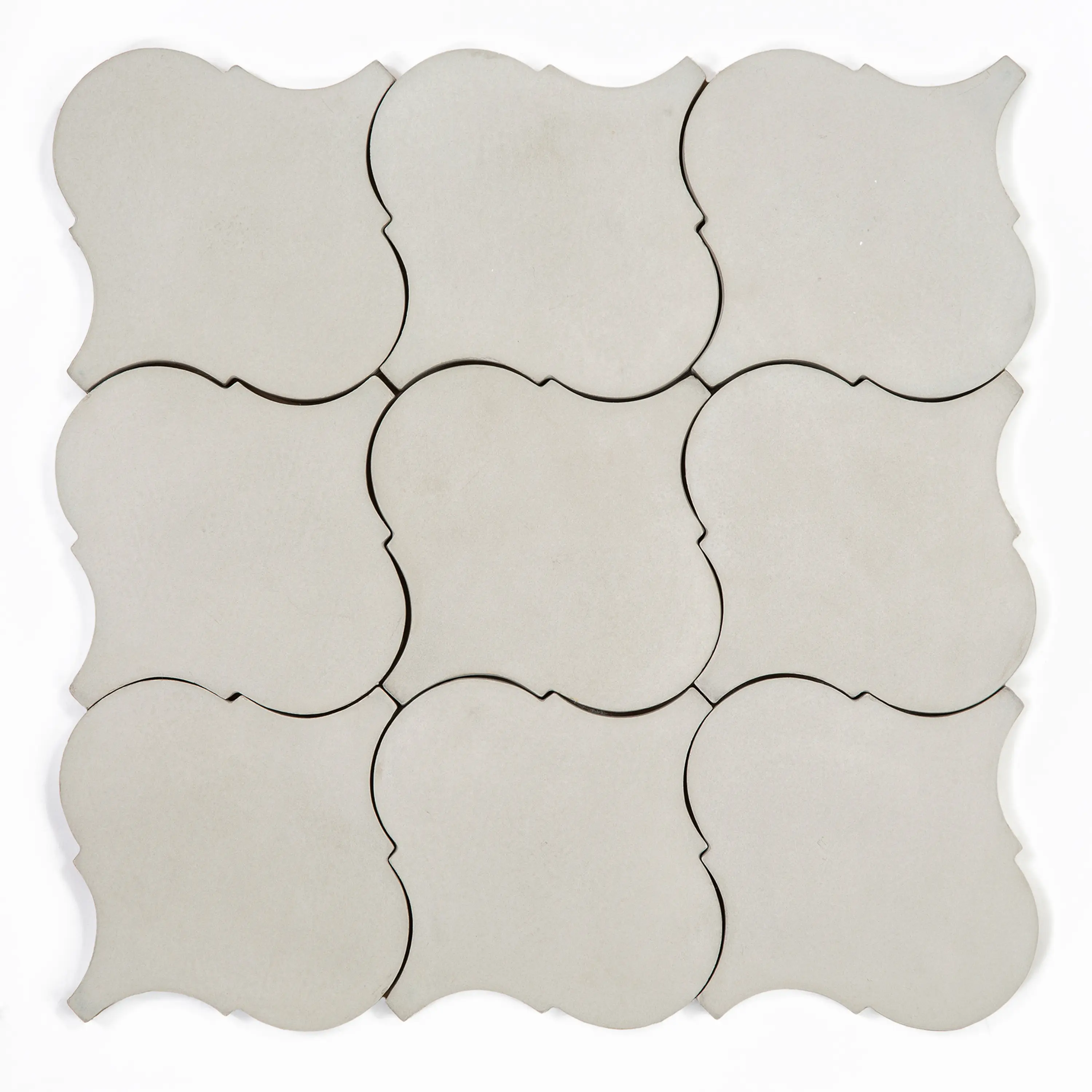 Granada Tile - Arabesque - Grey