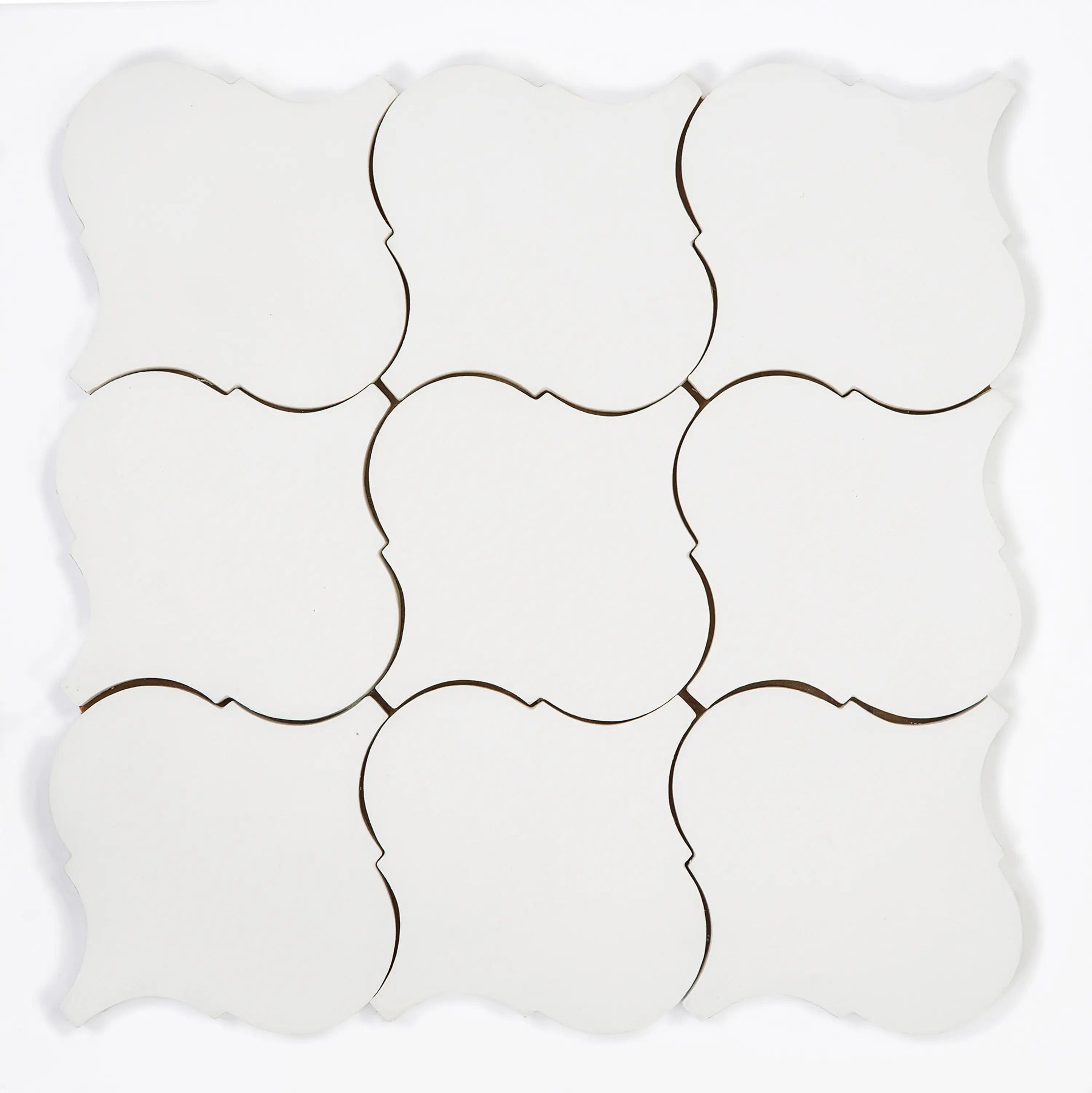 Granada Tile - Arabesque - White