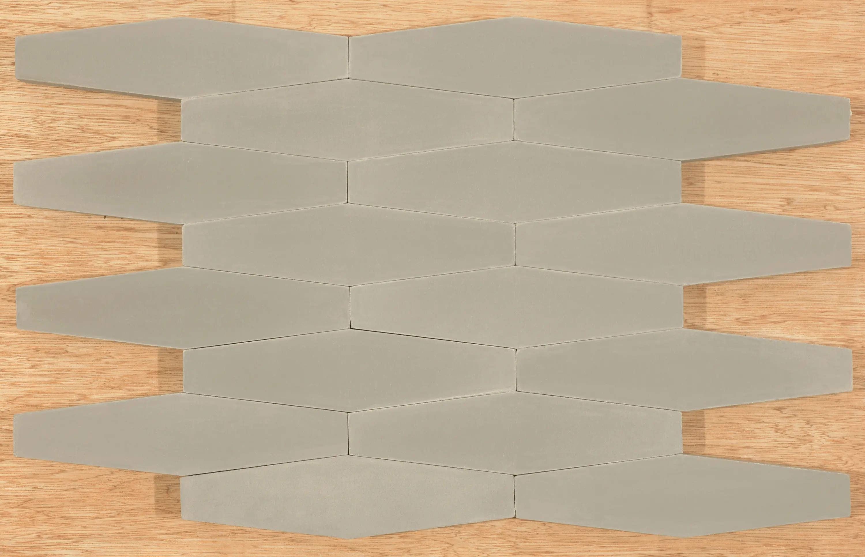 Granada Tile - Long Hex - Grey