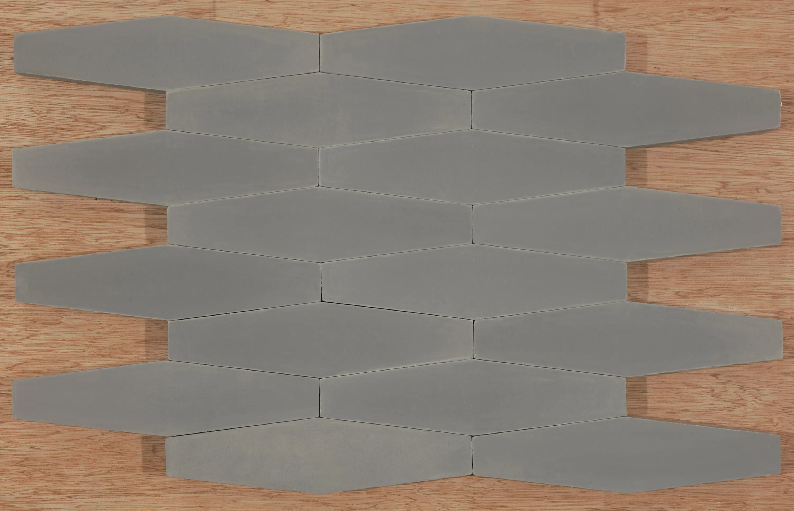 Granada Tile - Long Hex - Silver
