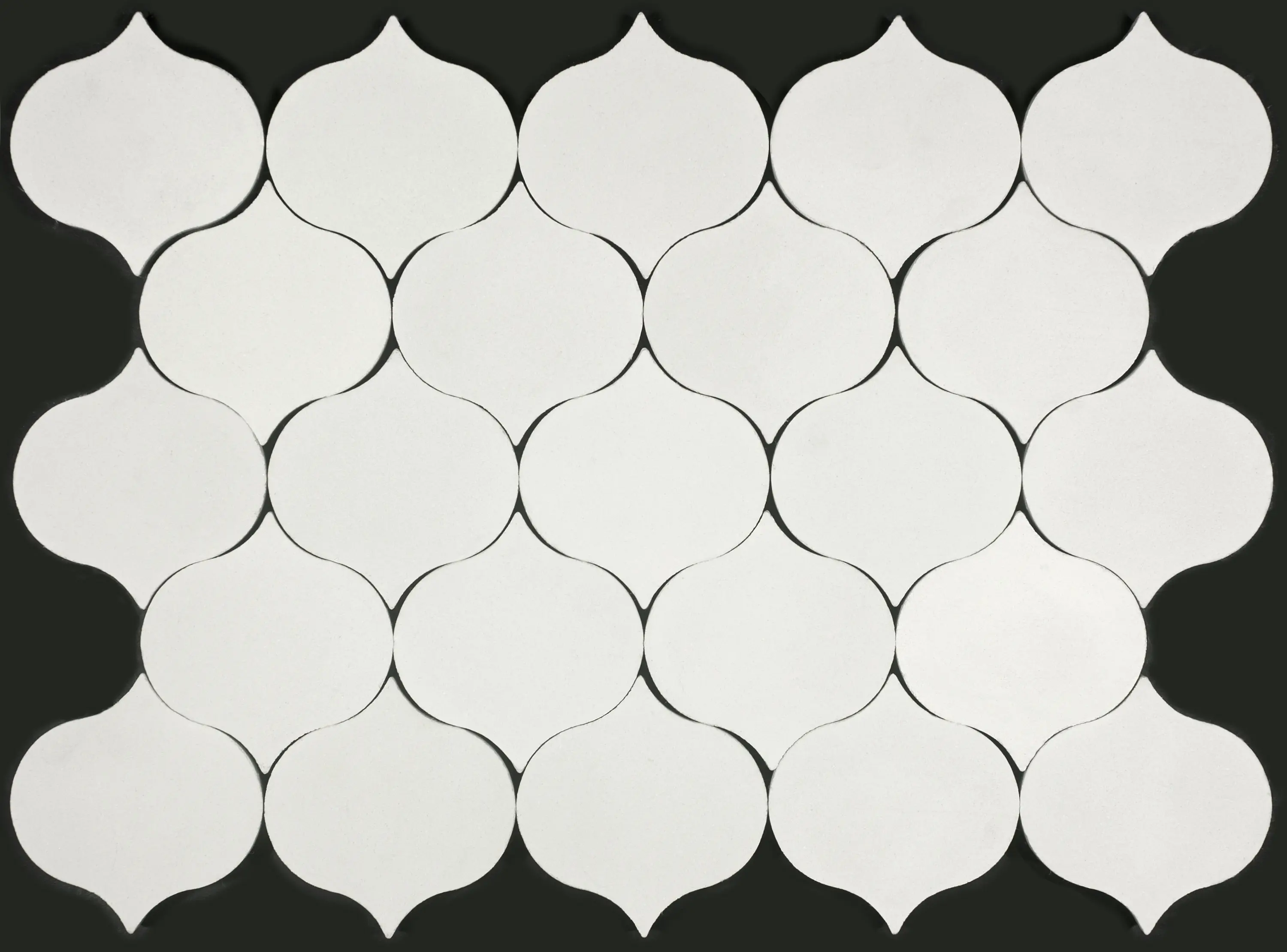 Granada Tile - Droplet-white