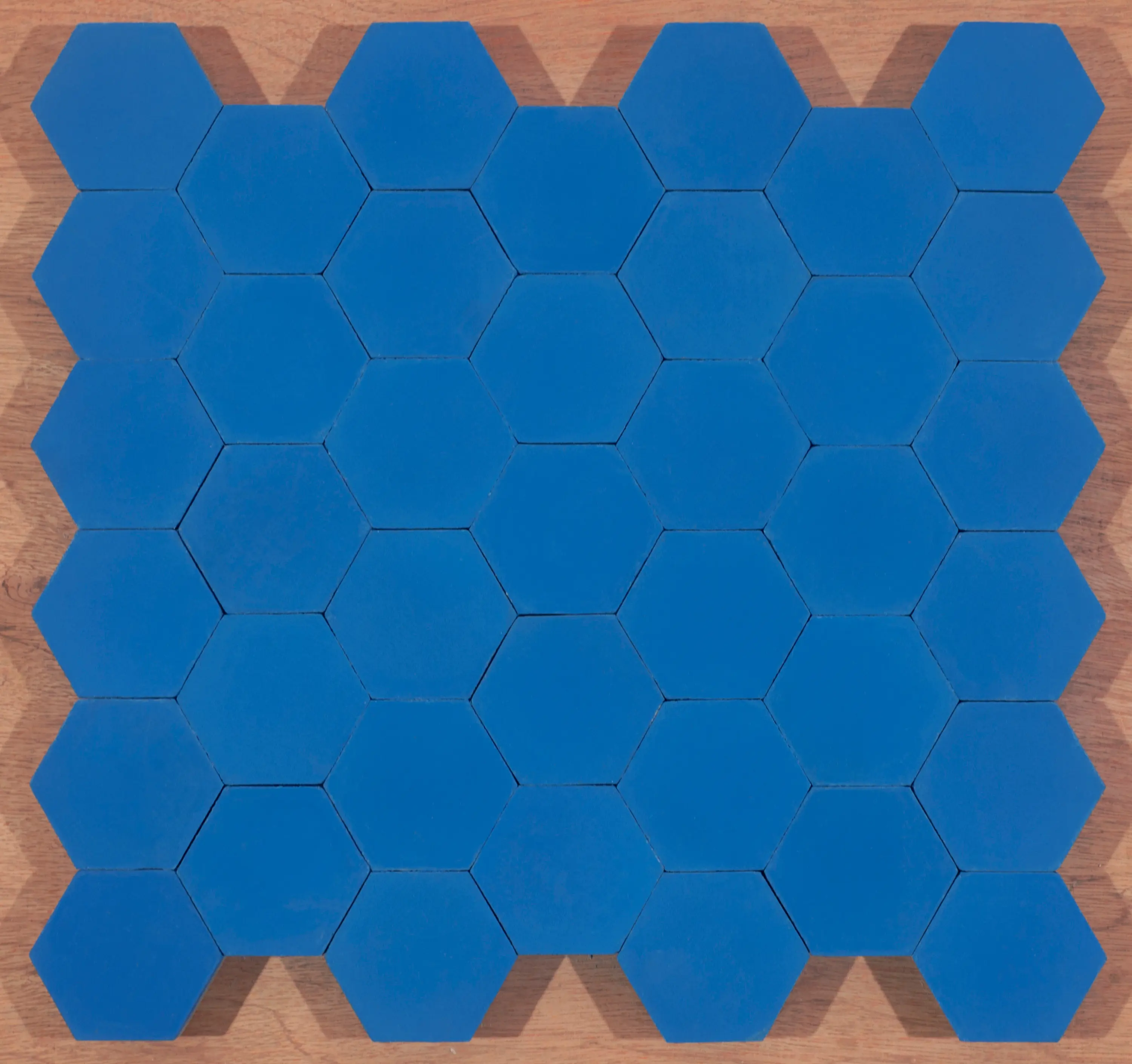 Granada Tile - Hexagon-blue