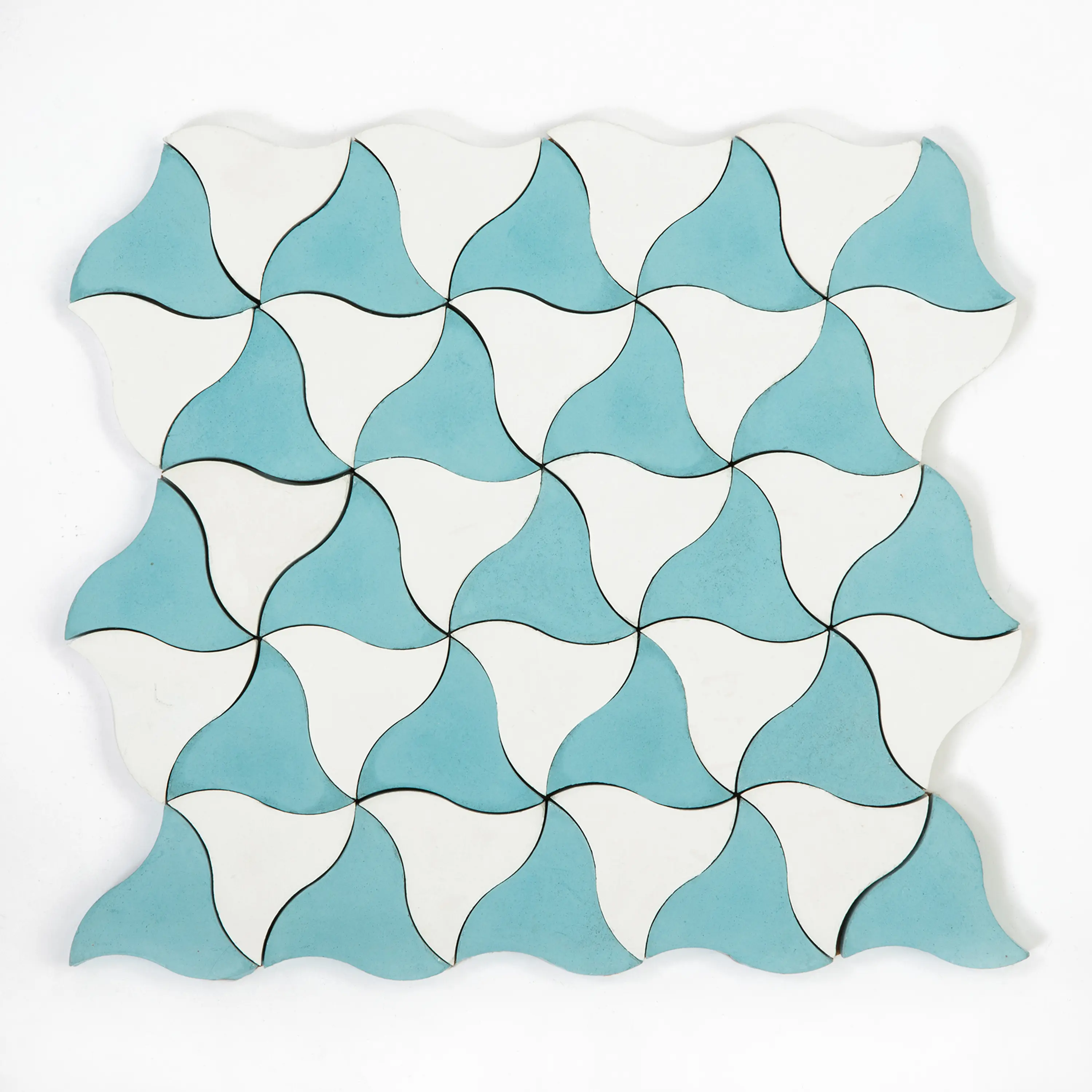 Granada Tile - Kite-Aqua-White