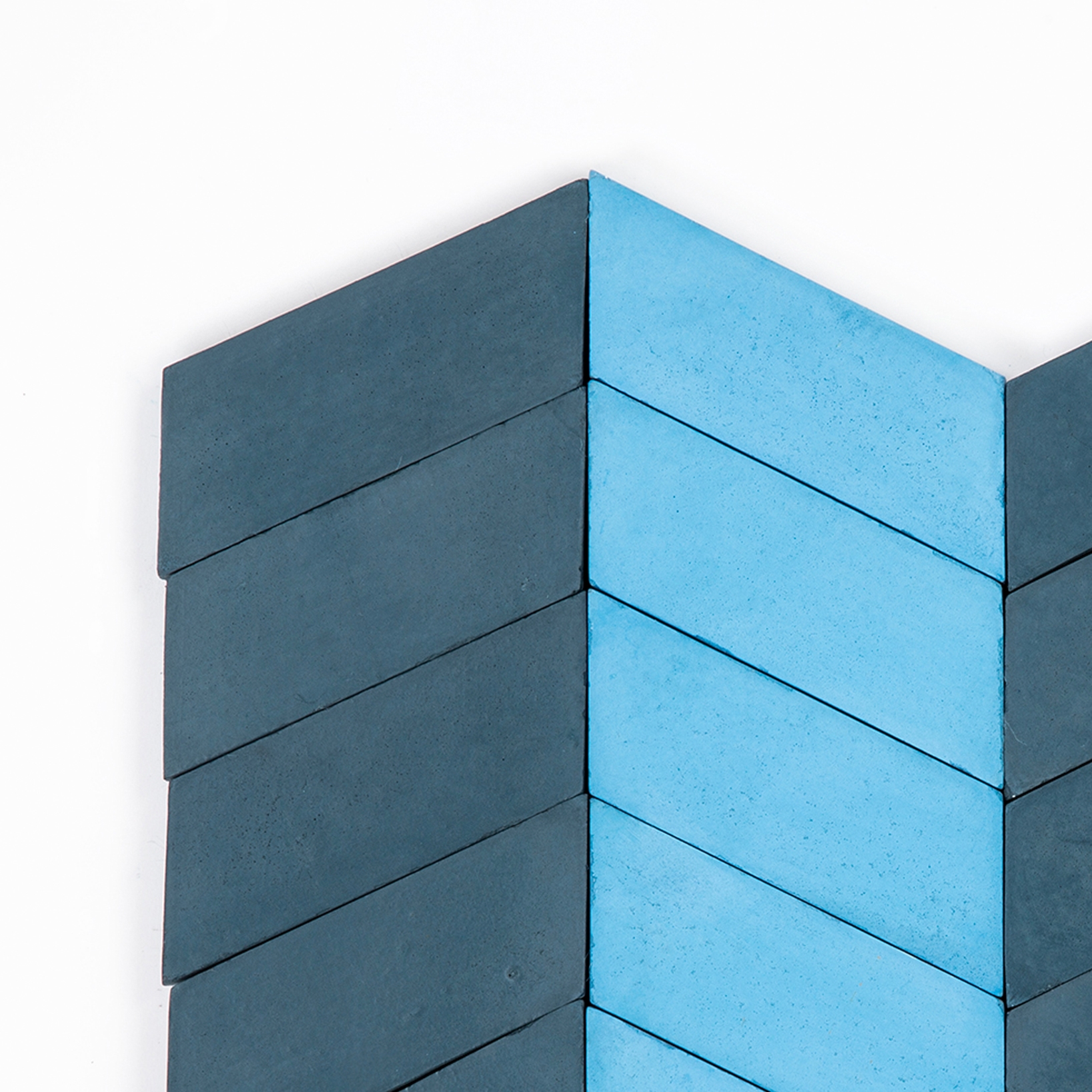 Display product Long-Chevron-Parade-midnight-sky from manufacturer Granada Tile