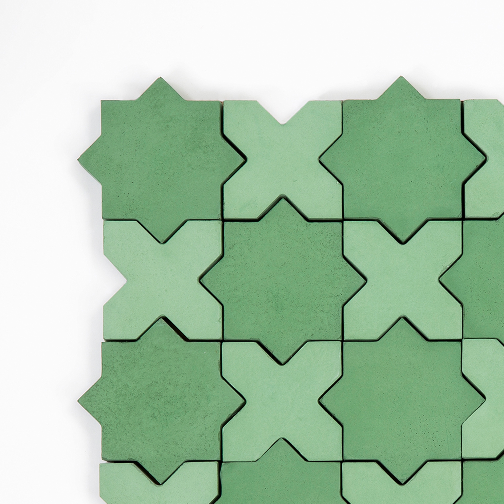 Display product Star & Cross-PineSage from manufacturer Granada Tile