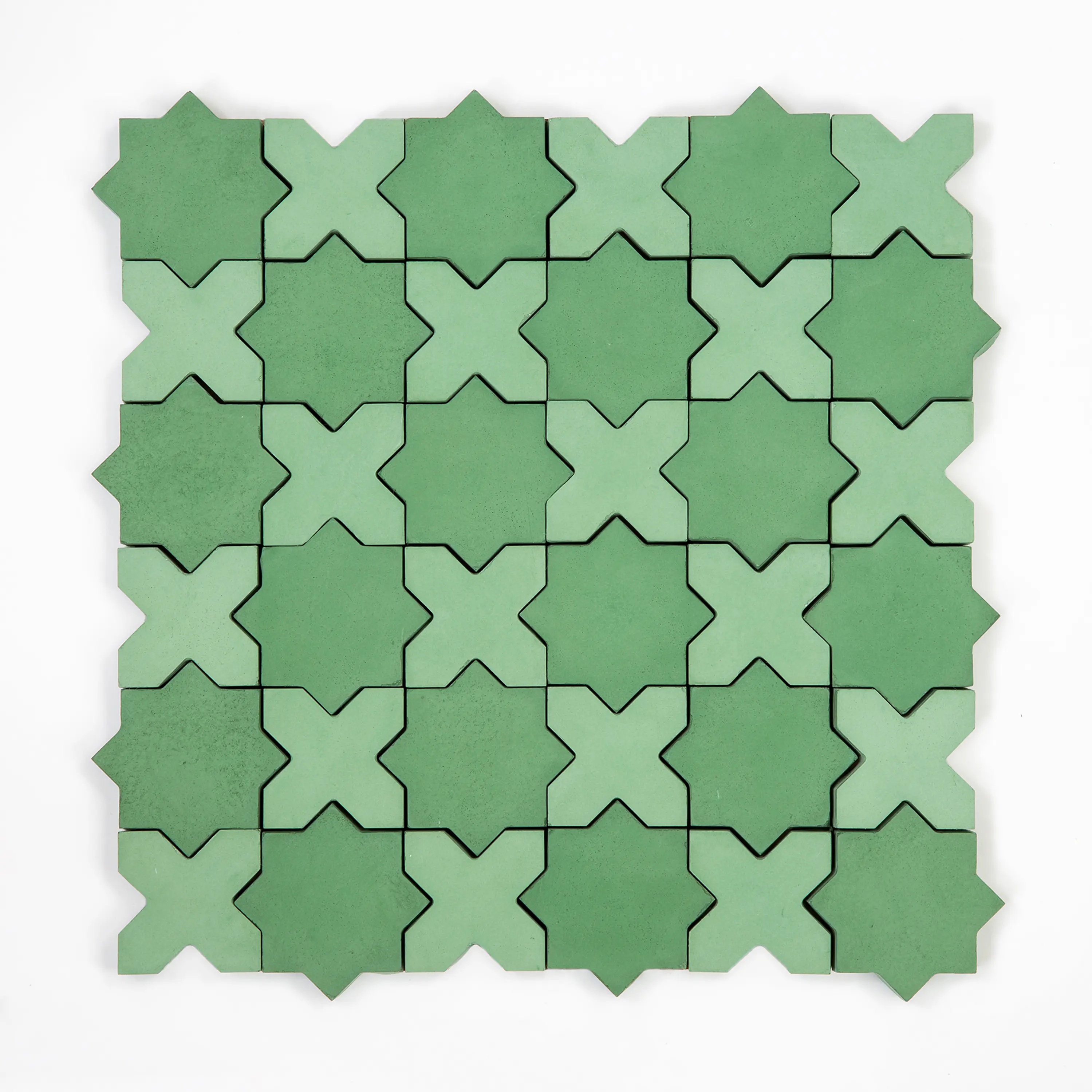 Granada Tile - Star & Cross-PineSage