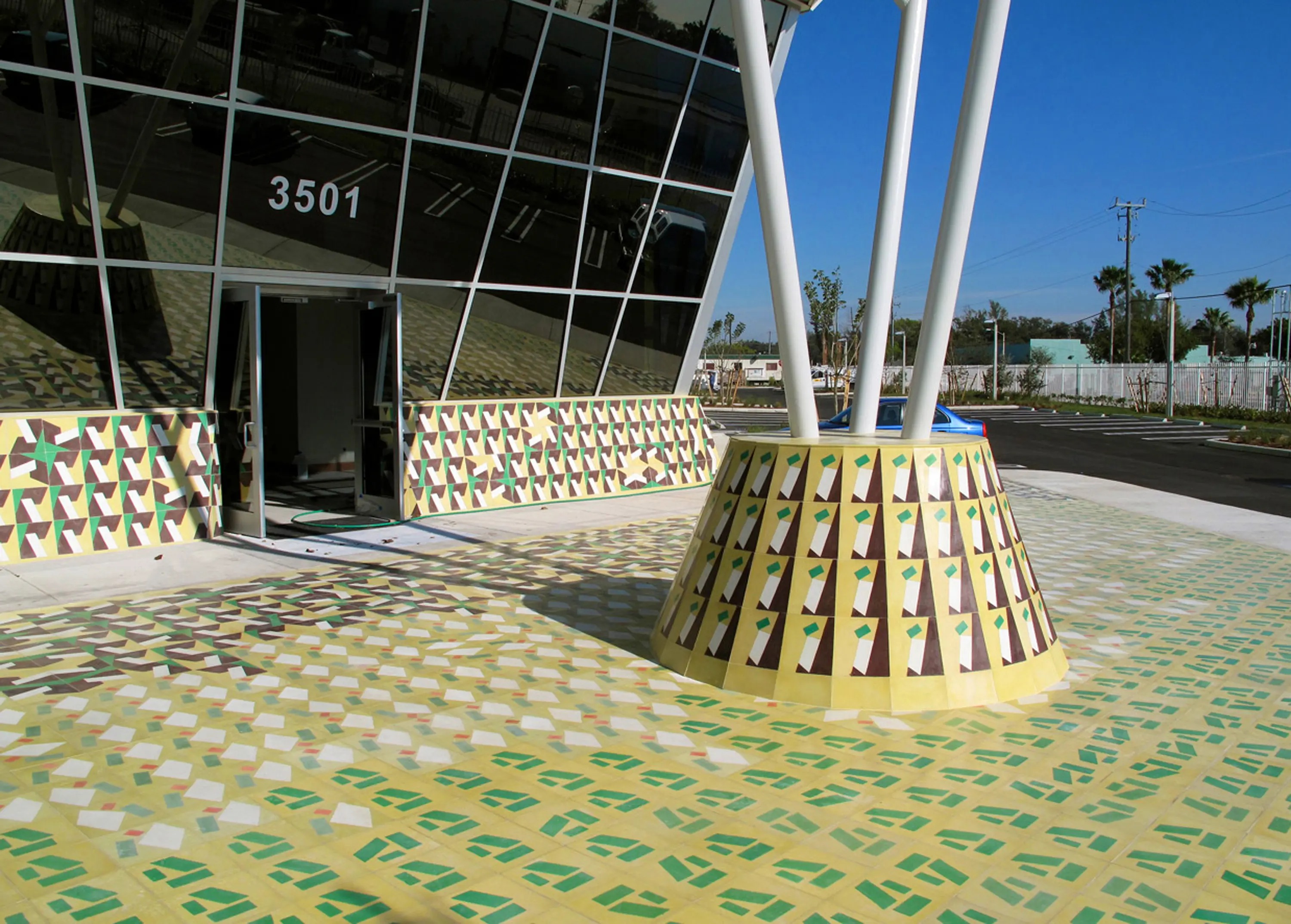 Granada Tile - Custom - Artist-Designed Cement Tile
