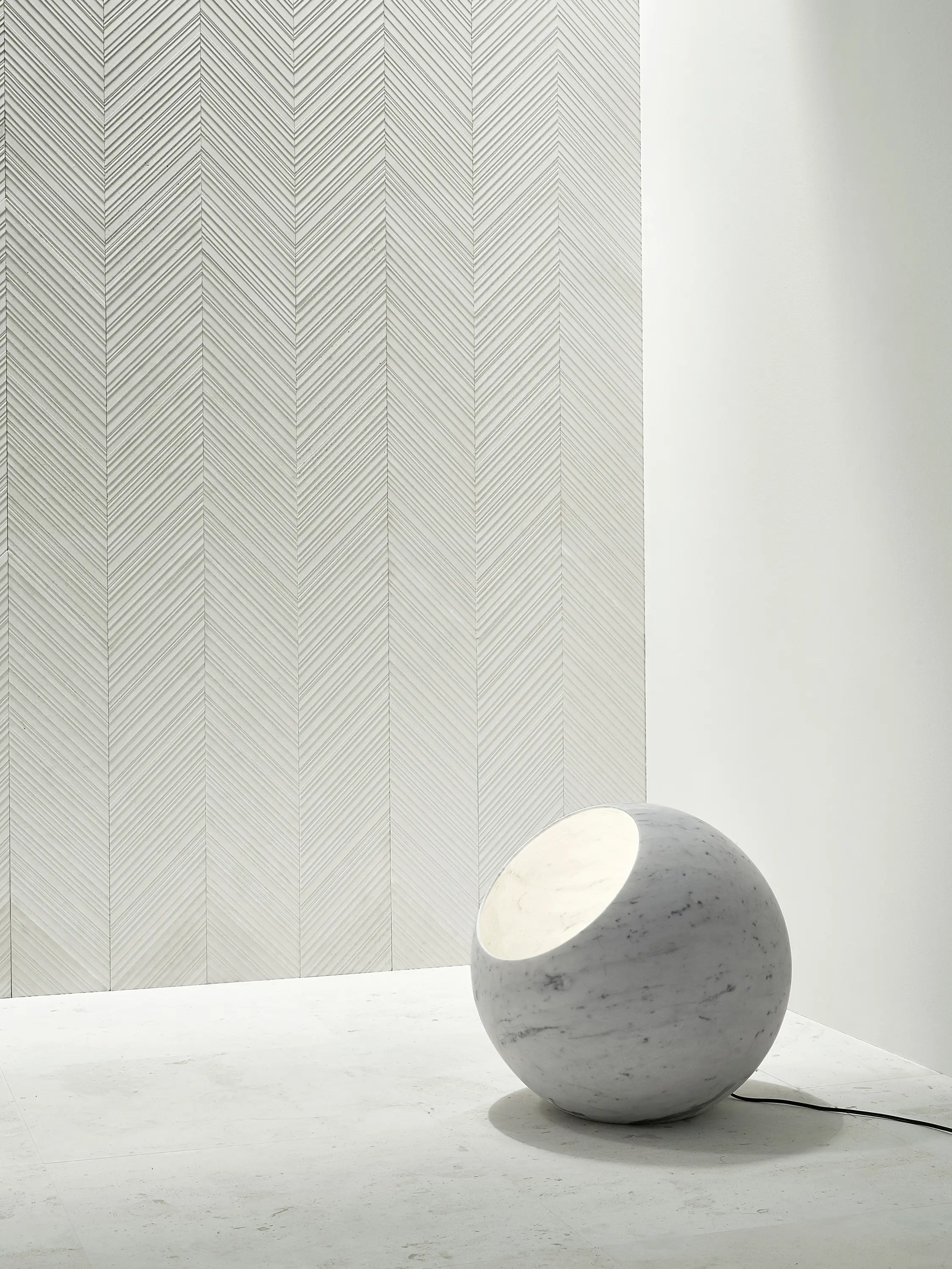 Salvatori - Chevron | Silk Georgette