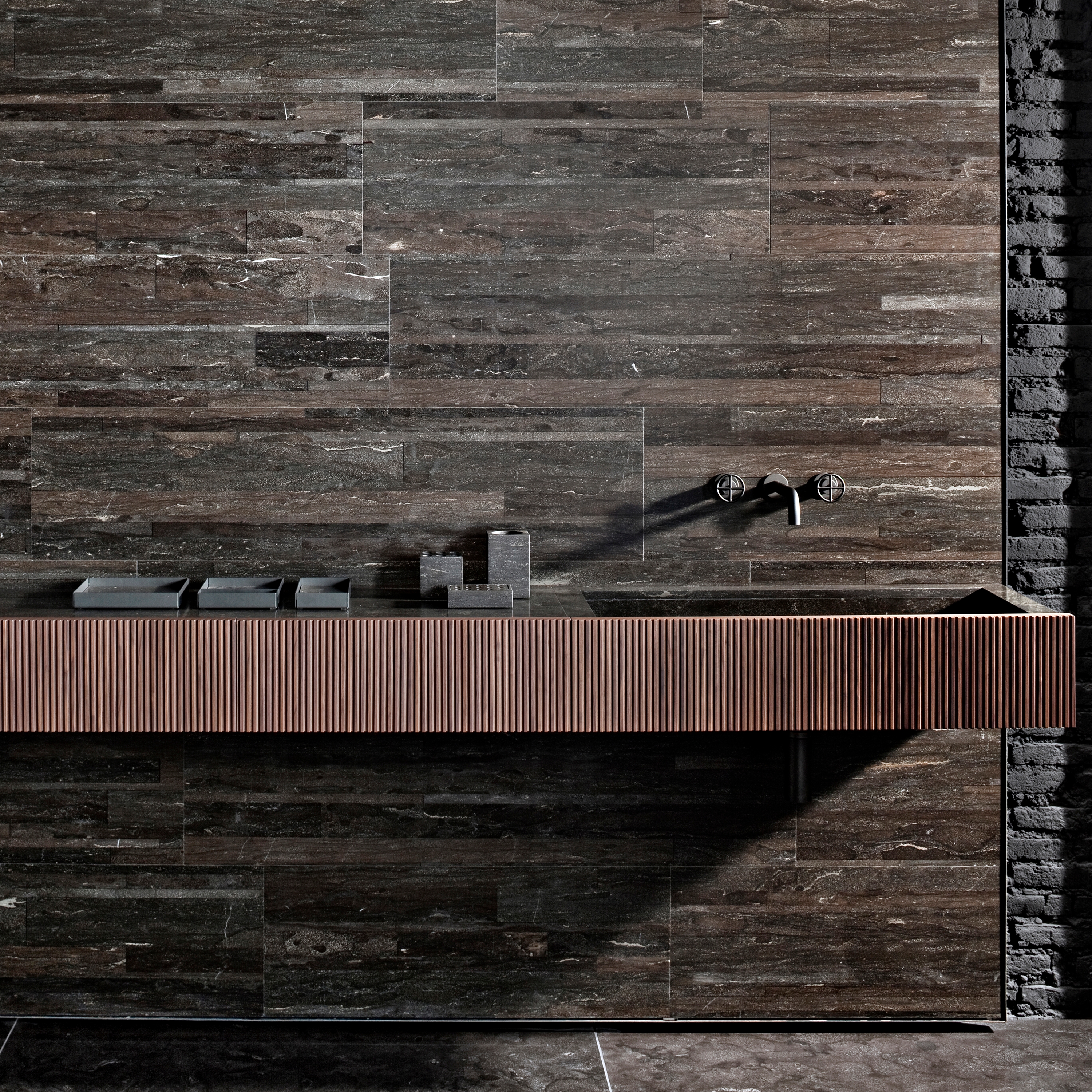 Afficher le produit Adda Wall-mounted Basin du fabricant Salvatori