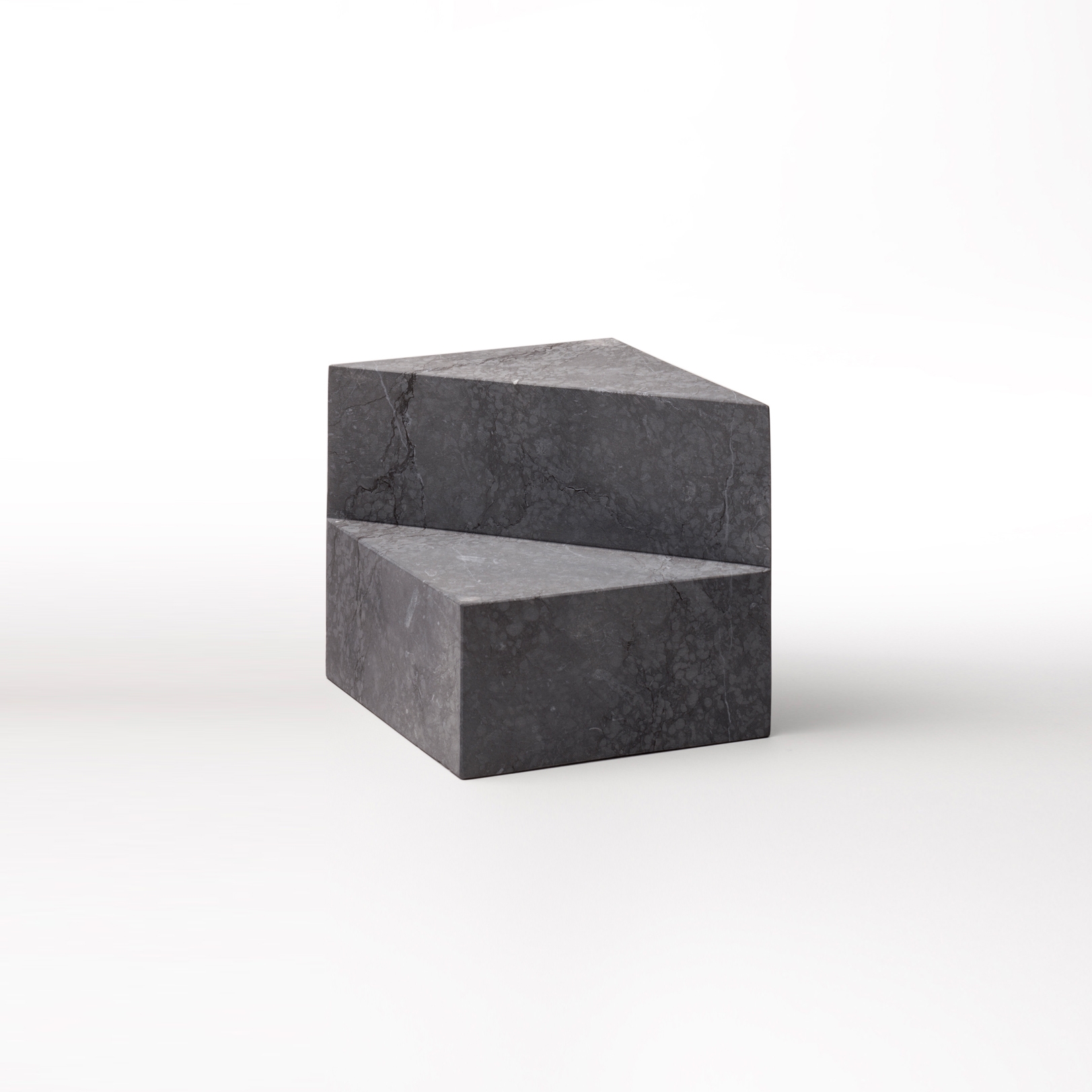 Kilos bookends - Cube - Nero Marquinia