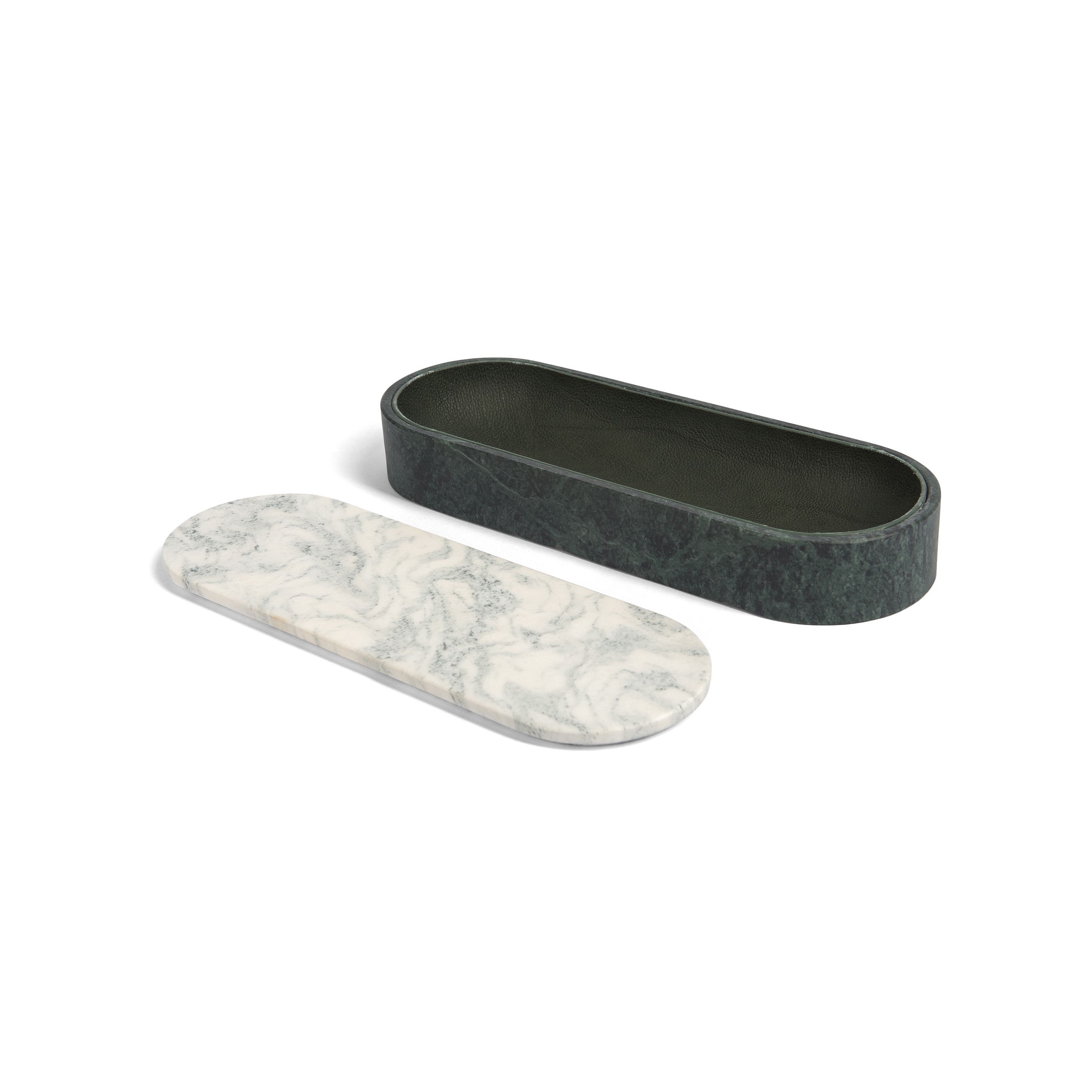 Afficher le produit Lui&Lei tray- Ø28 x h4 cm - Verde Alpi du fabricant Salvatori