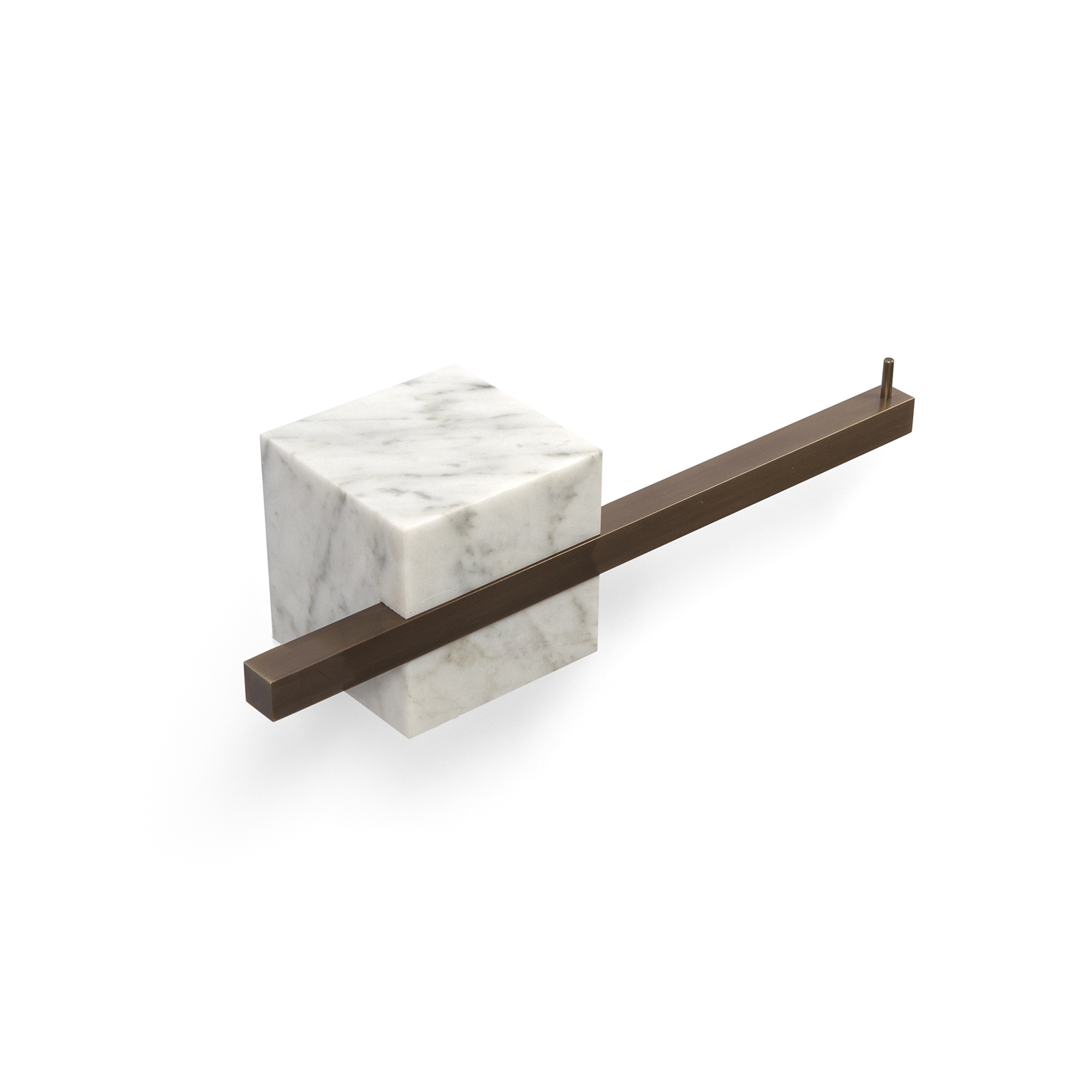 TABL-EAU Supporto 28x8 Bianco Carrara