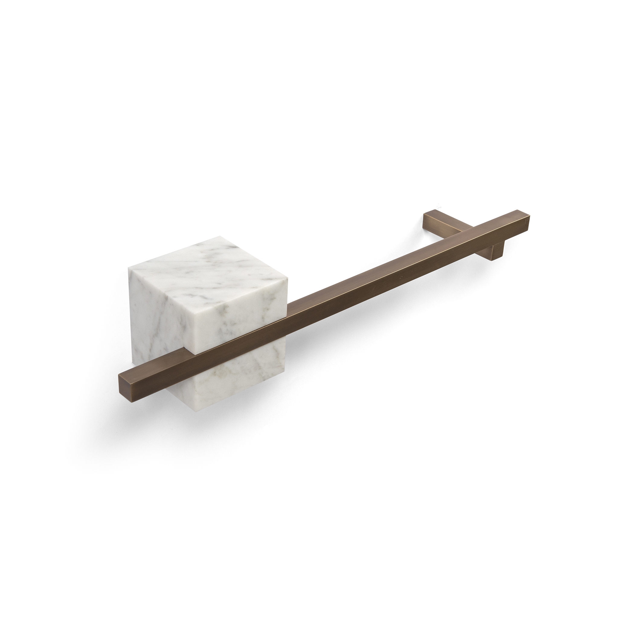 Produkt TABL-EAU Robe hook 40 x 8 - Bianco Carrara des Herstellers Salvatori anzeigen