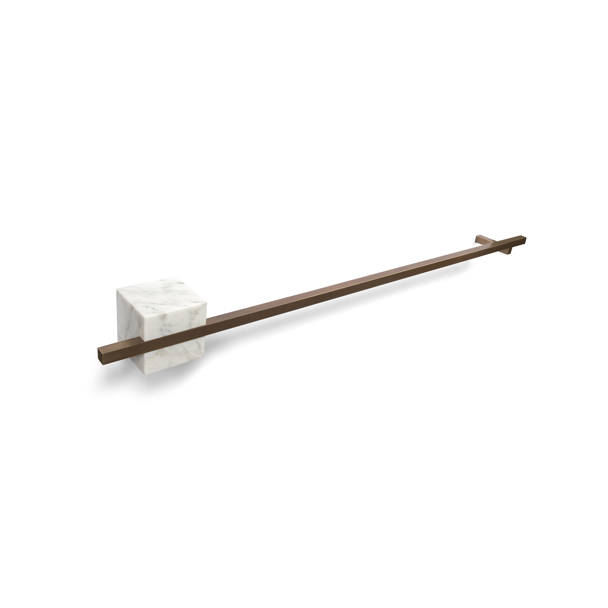 Produkt TABL-EAU Robe hook 90 x 8 - Bianco Carrara des Herstellers Salvatori anzeigen