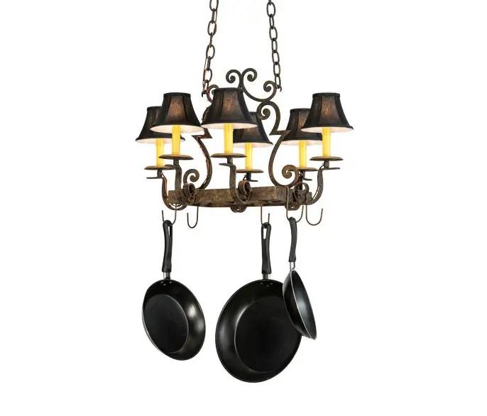 2nd Ave Lighting - Elara 6 LT Pot Rack