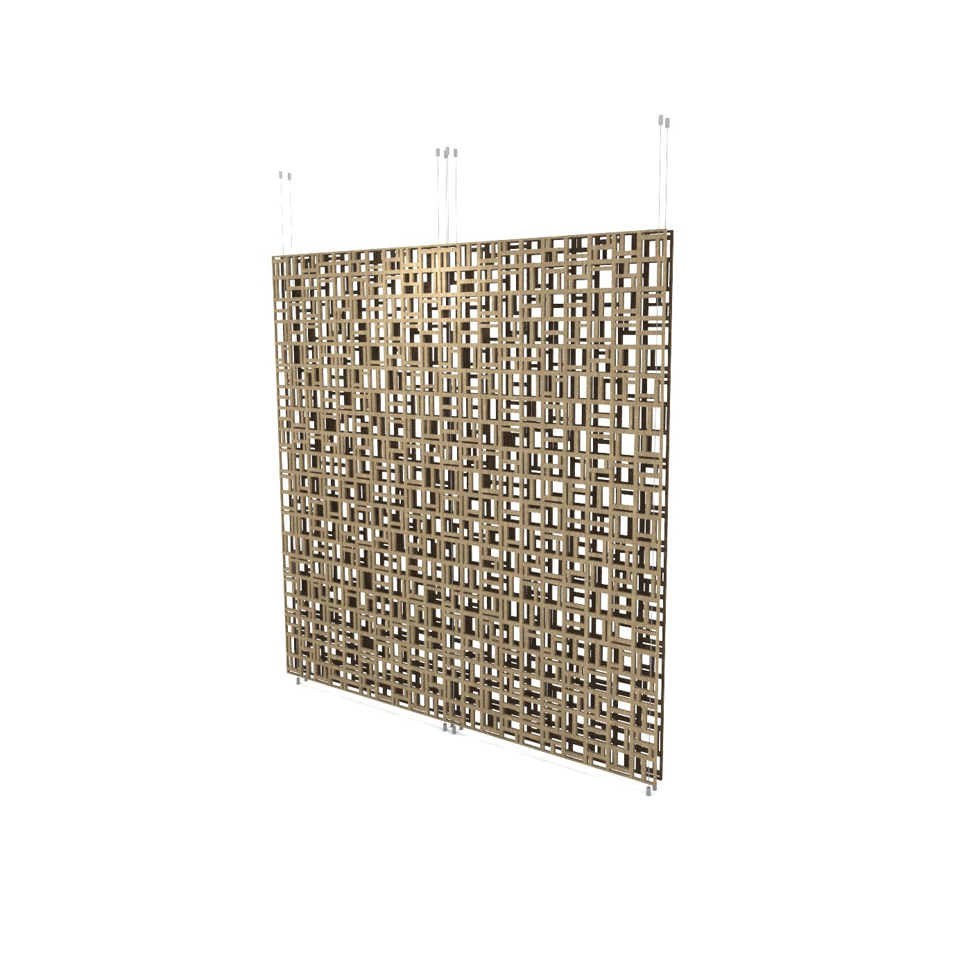 Display product Geometric screens | squares from manufacturer Piegatto