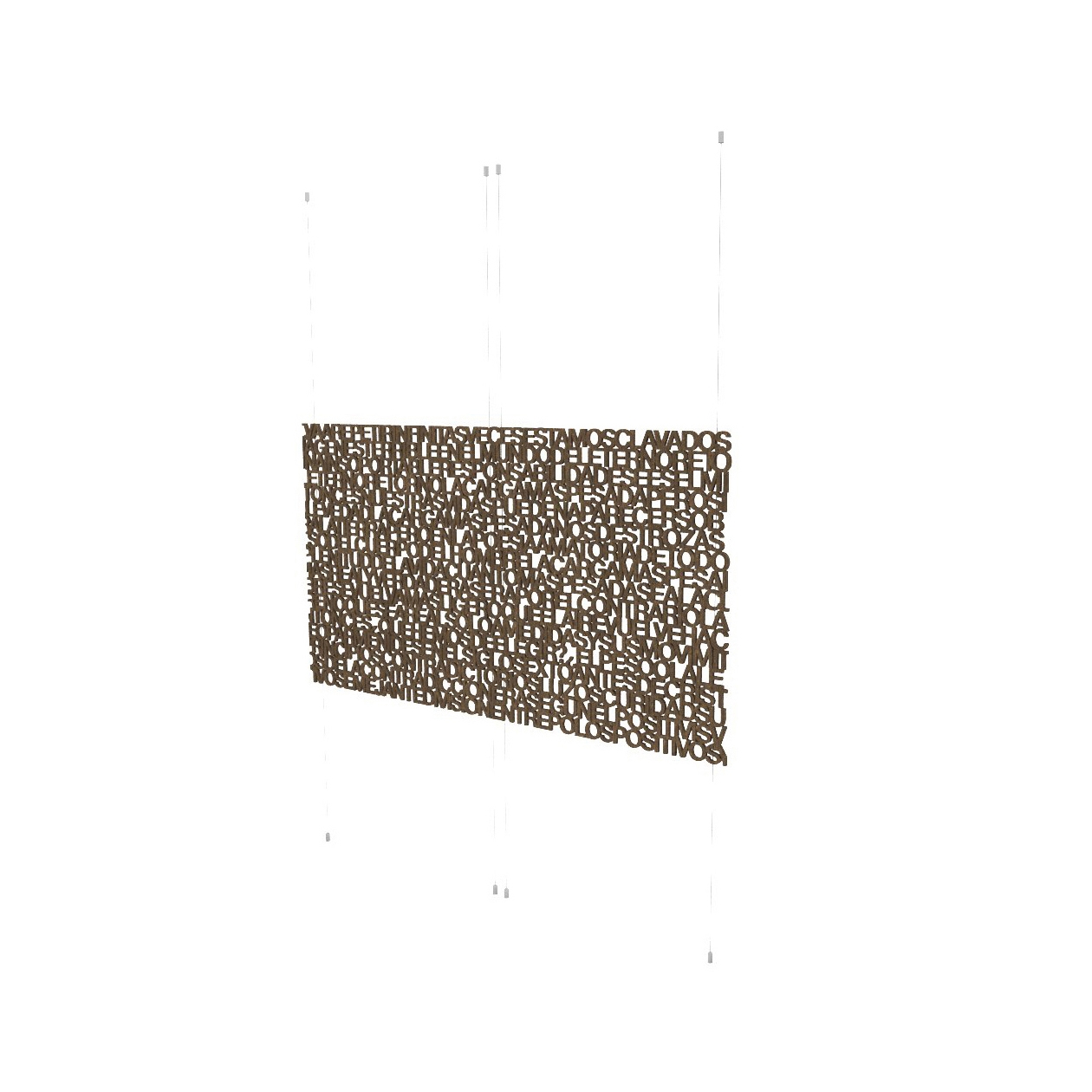 Afficher le produit Geometric screens | text screen du fabricant Piegatto