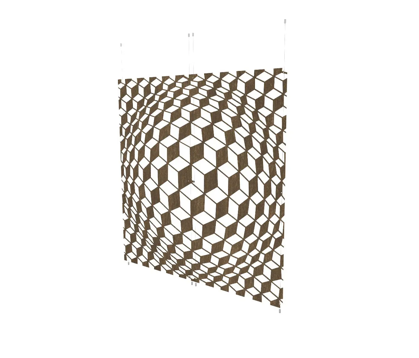 Piegatto - Parametric screens | vasarely