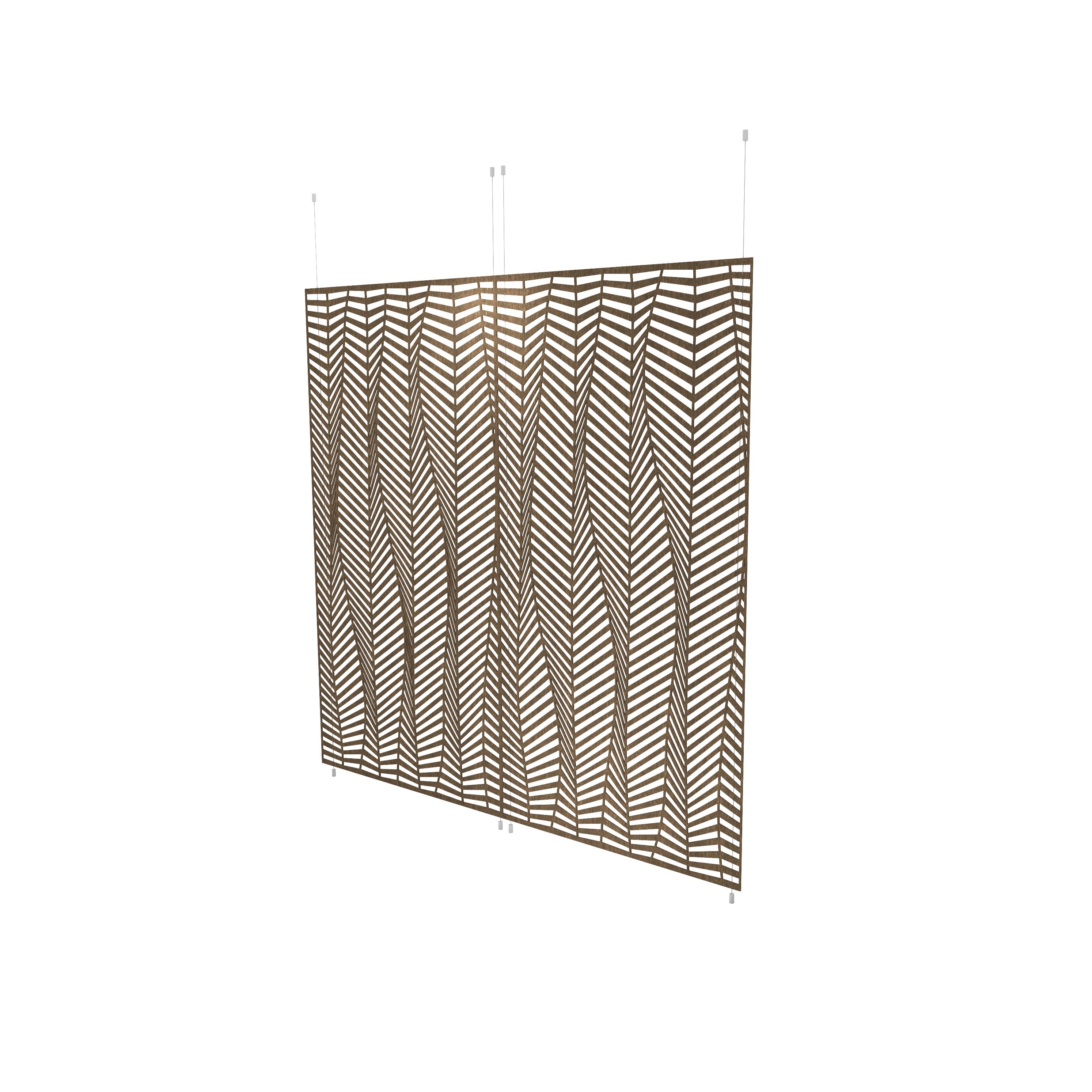 Display product Geometric screens | zig-zag from manufacturer Piegatto