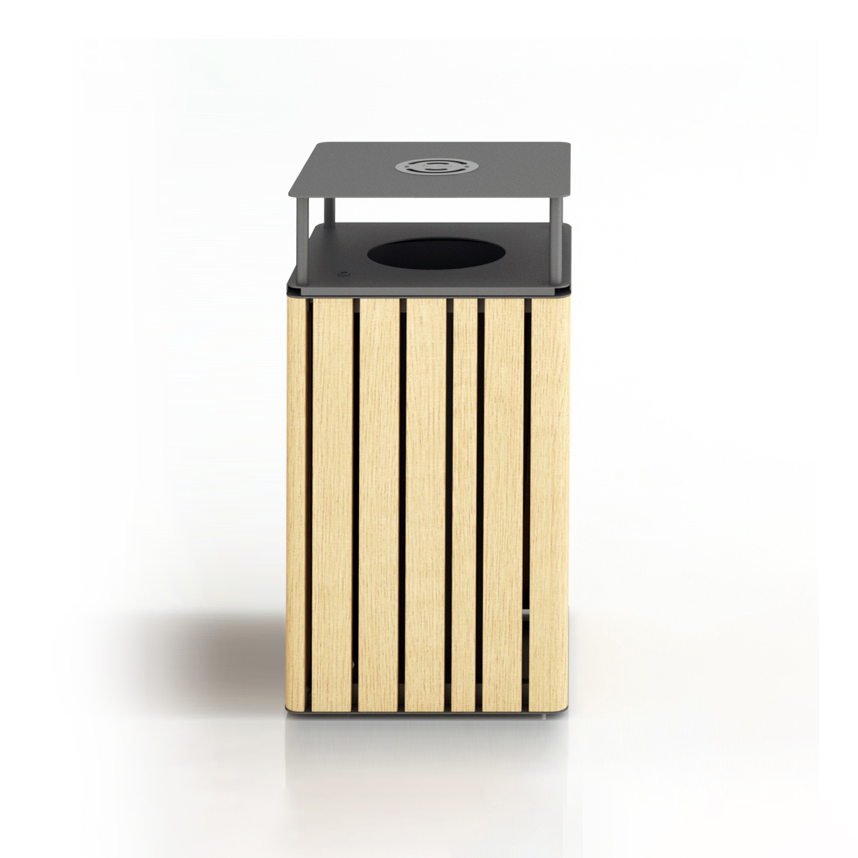 Mostrar el producto VENTIQUATTRORE.H24 LITTER BIN WITH ASHTRAY del fabricante Urbantime