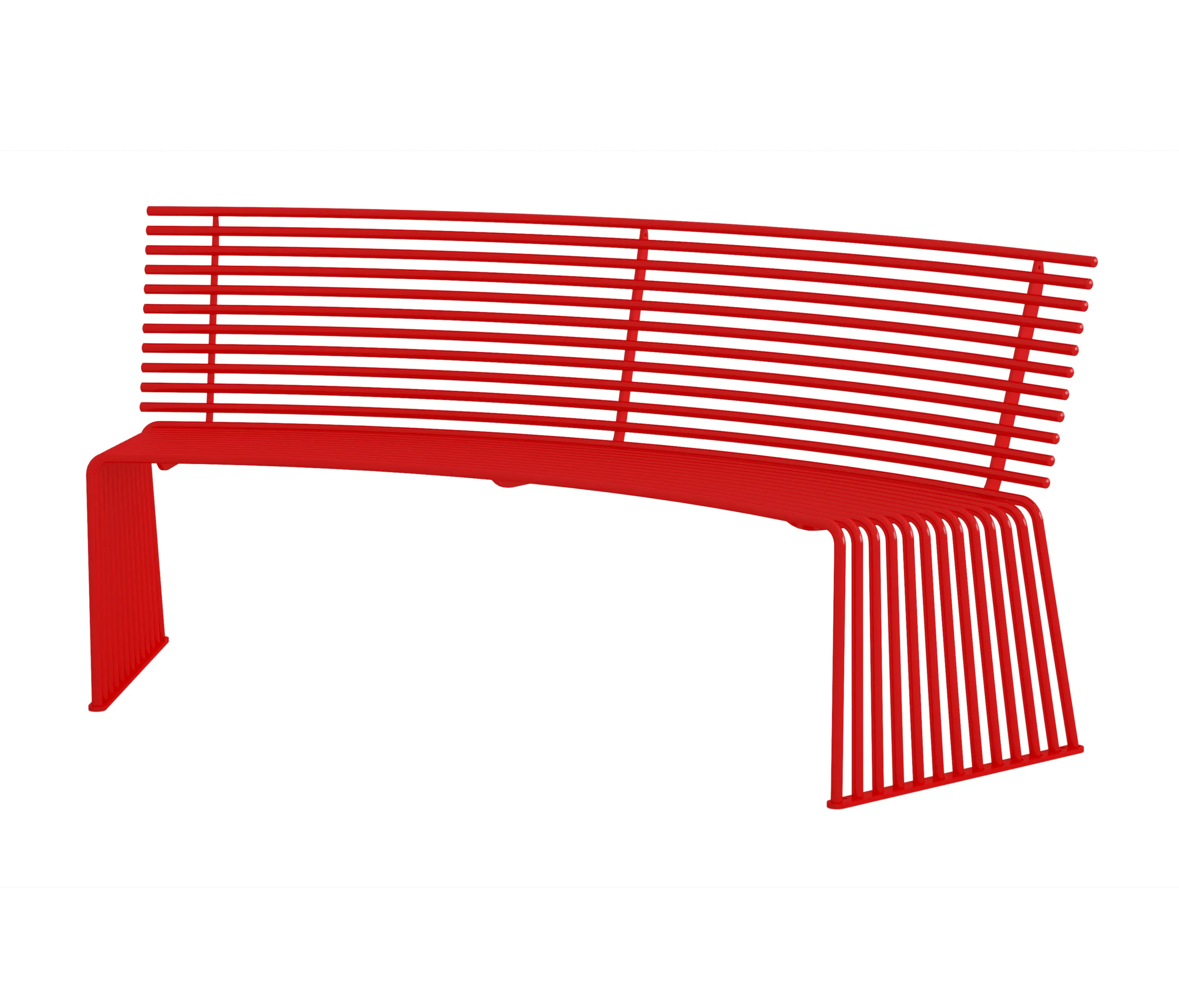 Urbantime - ZEROQUINDICI.015 CONCAVE  SEAT WITH BACKREST