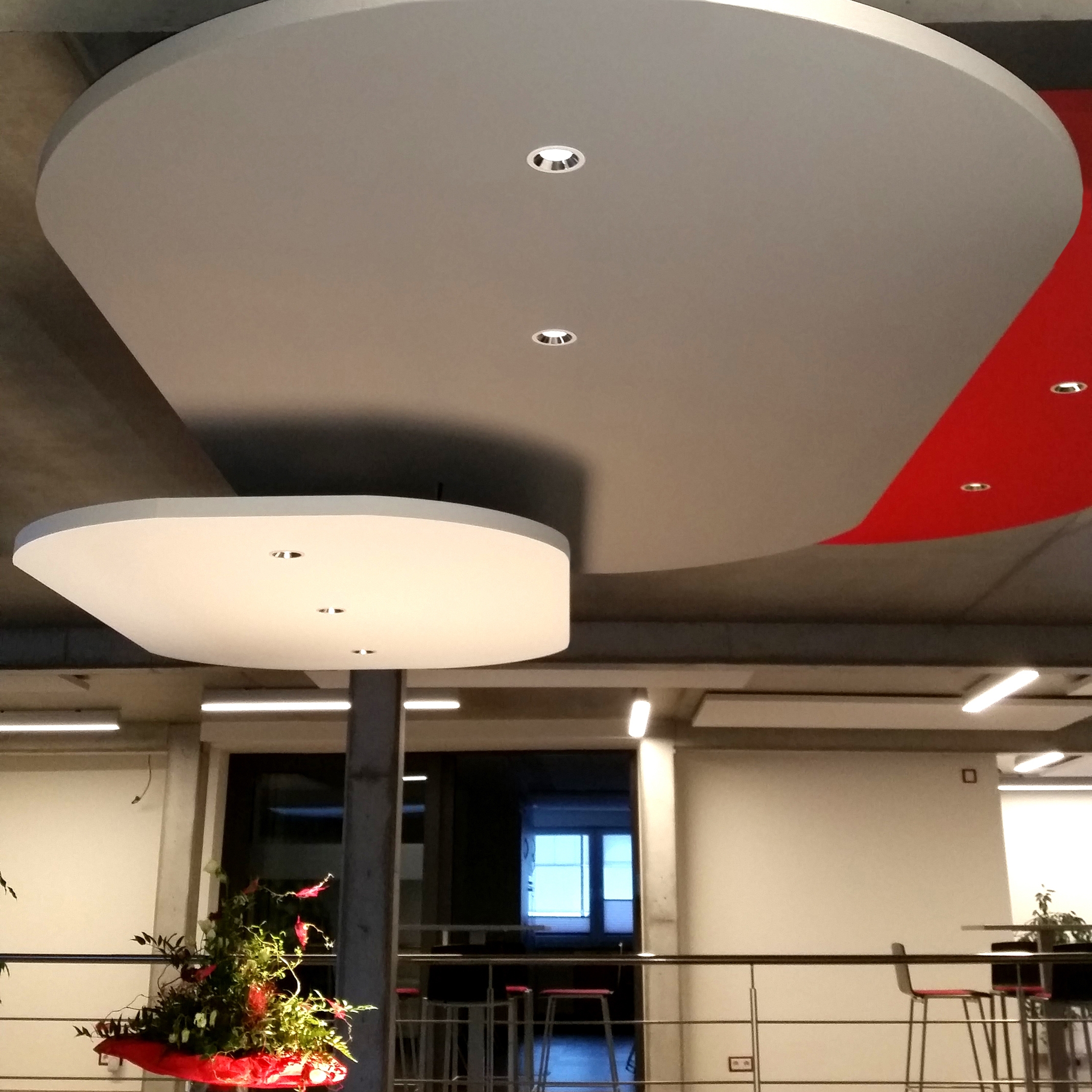 APN VINTA LUX SUSPENDED CEILING ACOUSTIC PANELS WITH INTEGRATED LIGHT