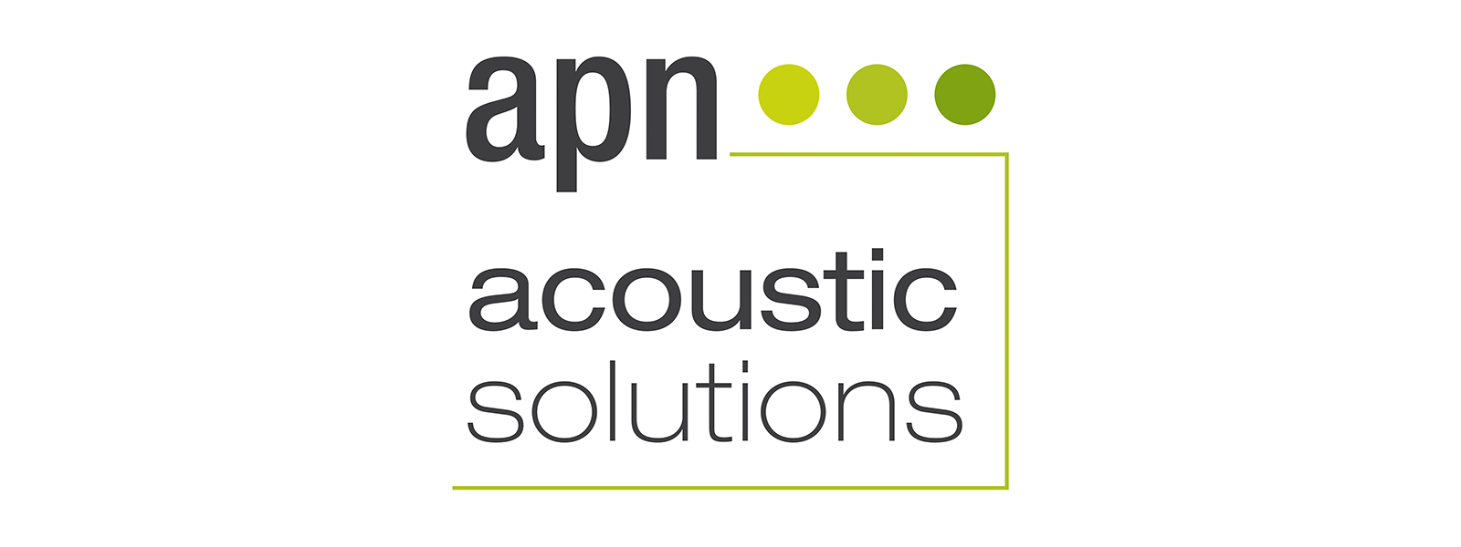 Logo for manufacturer apn acoustic solutions